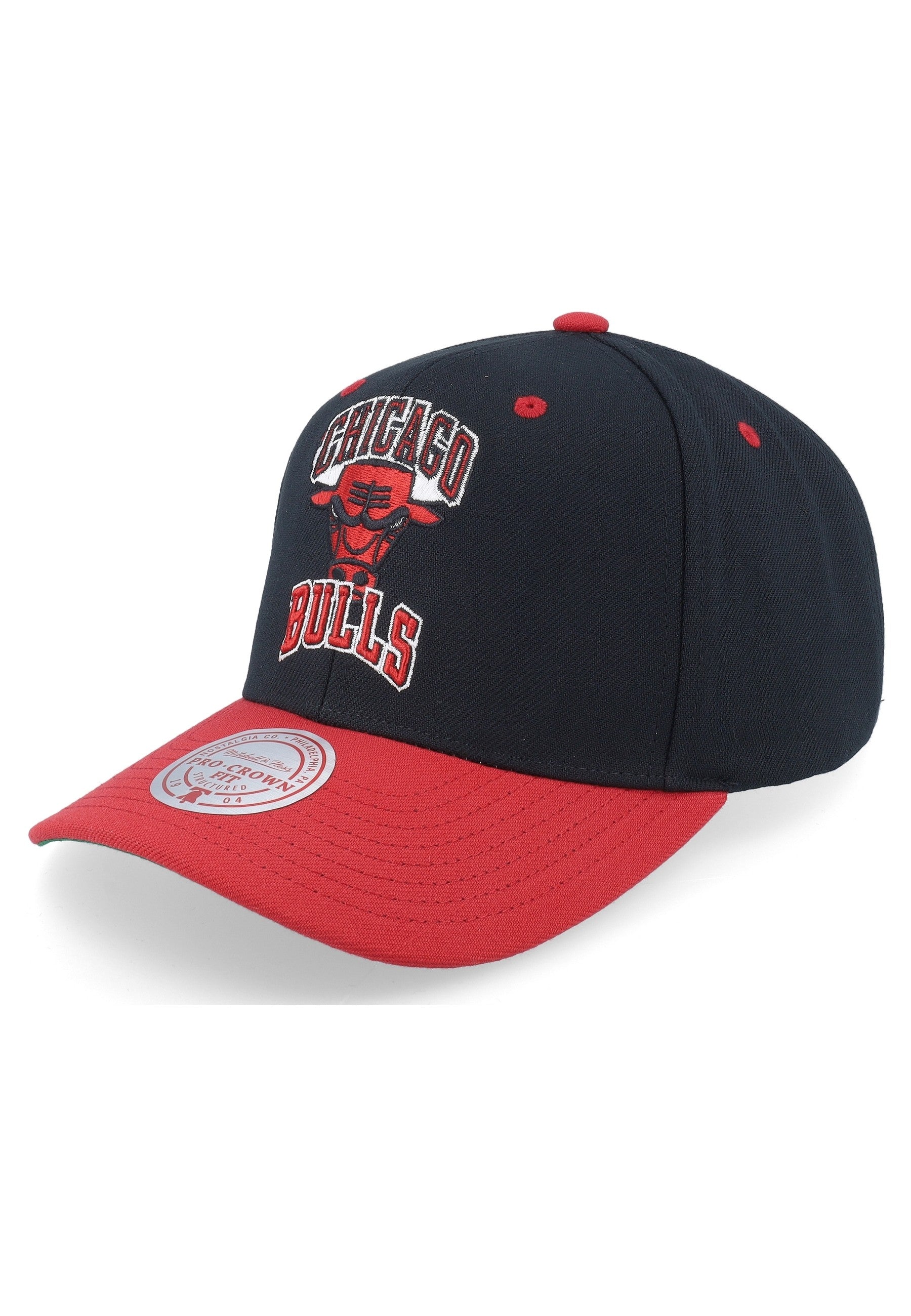 GORRA MITCHELL & NESS NEGRA BULLS ALL IN 2.0 PRO SNAPBACK