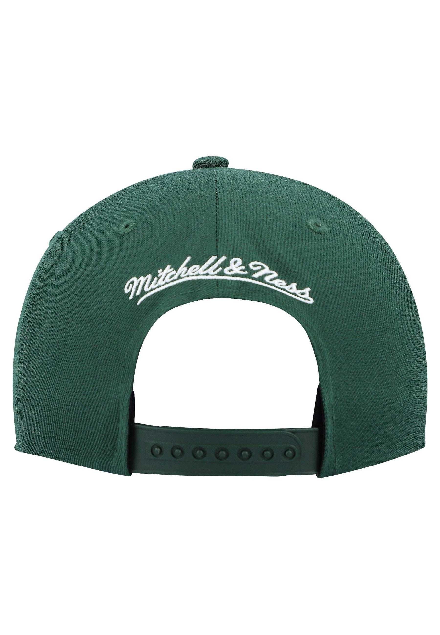 GORRA MITCHELL & NESS VERDE BUCKS TEAM GROUND 2.0 HWC SNAPBACK