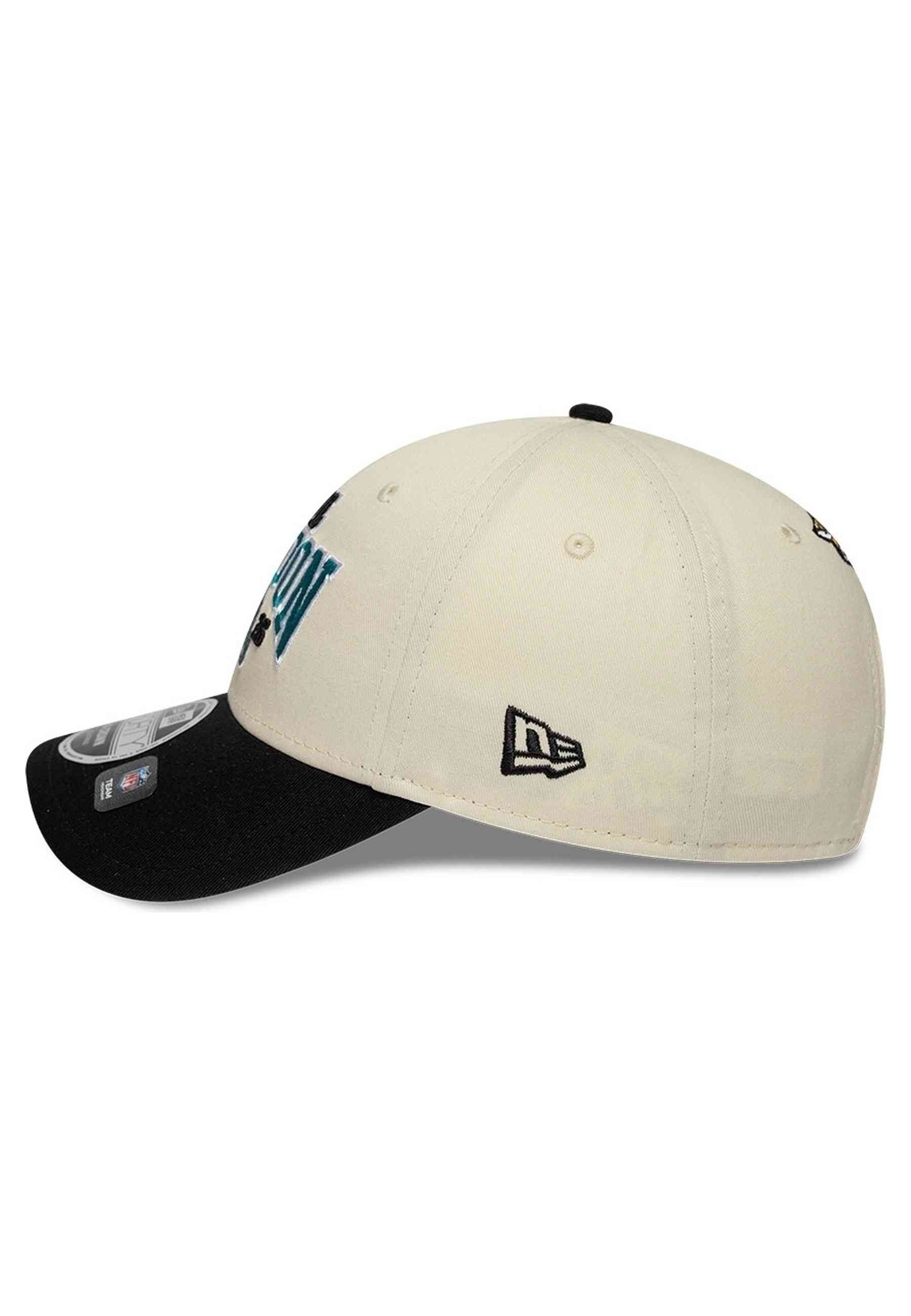 GORRA NEW ERA 9FORTY M-CROWN JACKSONVILLE JAGUARS NFL GAMES BEIGE