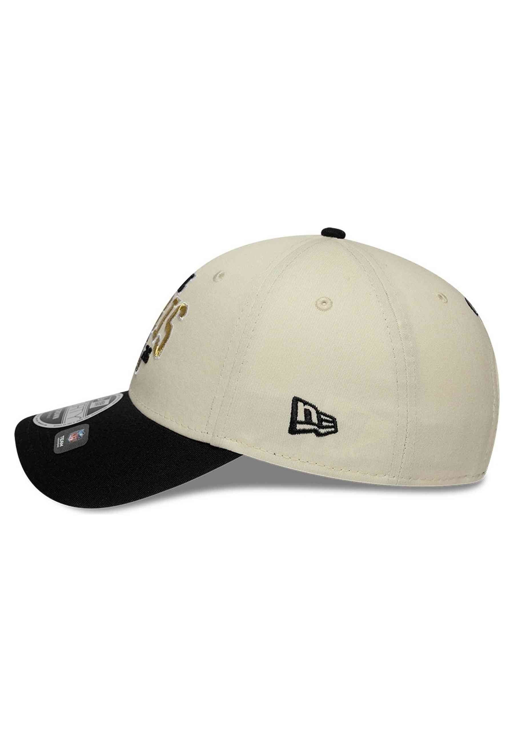 GORRA NEW ERA 9FORTY M-CROWN NEW ORLEAN SAINTS NFL PARIS GAMES BEIGE