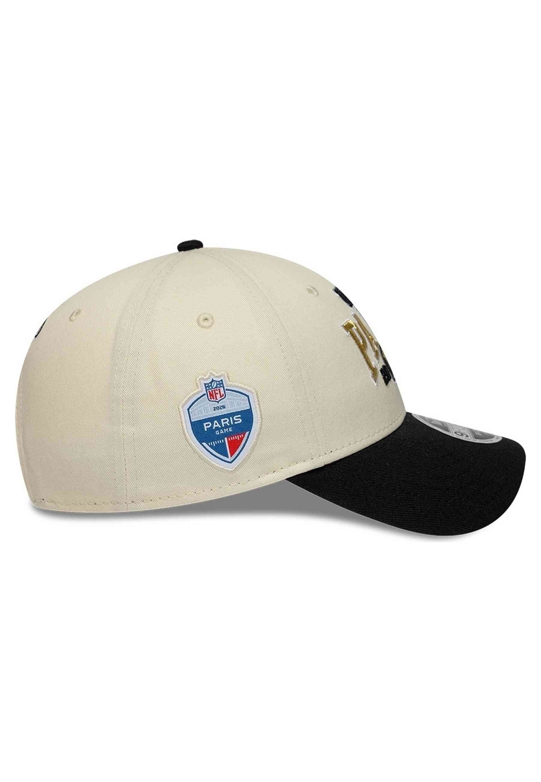 GORRA NEW ERA 9FORTY M-CROWN NEW ORLEAN SAINTS NFL PARIS GAMES BEIGE