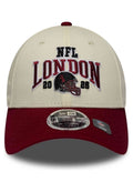 GORRA NEW ERA 9FORTY M-CROWN WASHINGTON COMMANDERS NFL LONDON GAMES BEIGE