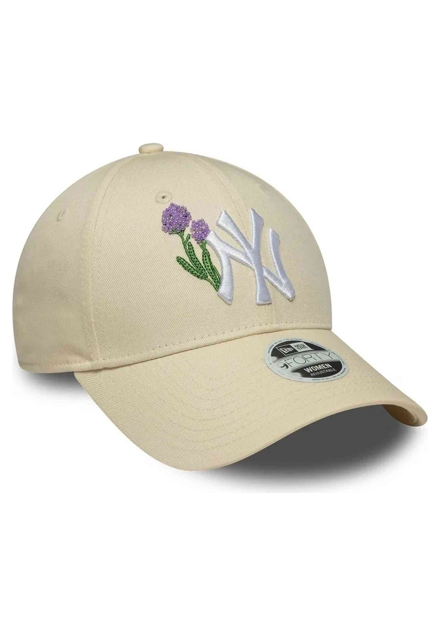 GORRA NEW ERA 9FORTY NEW YORK YANKEES WMNS BEADED BEIGE