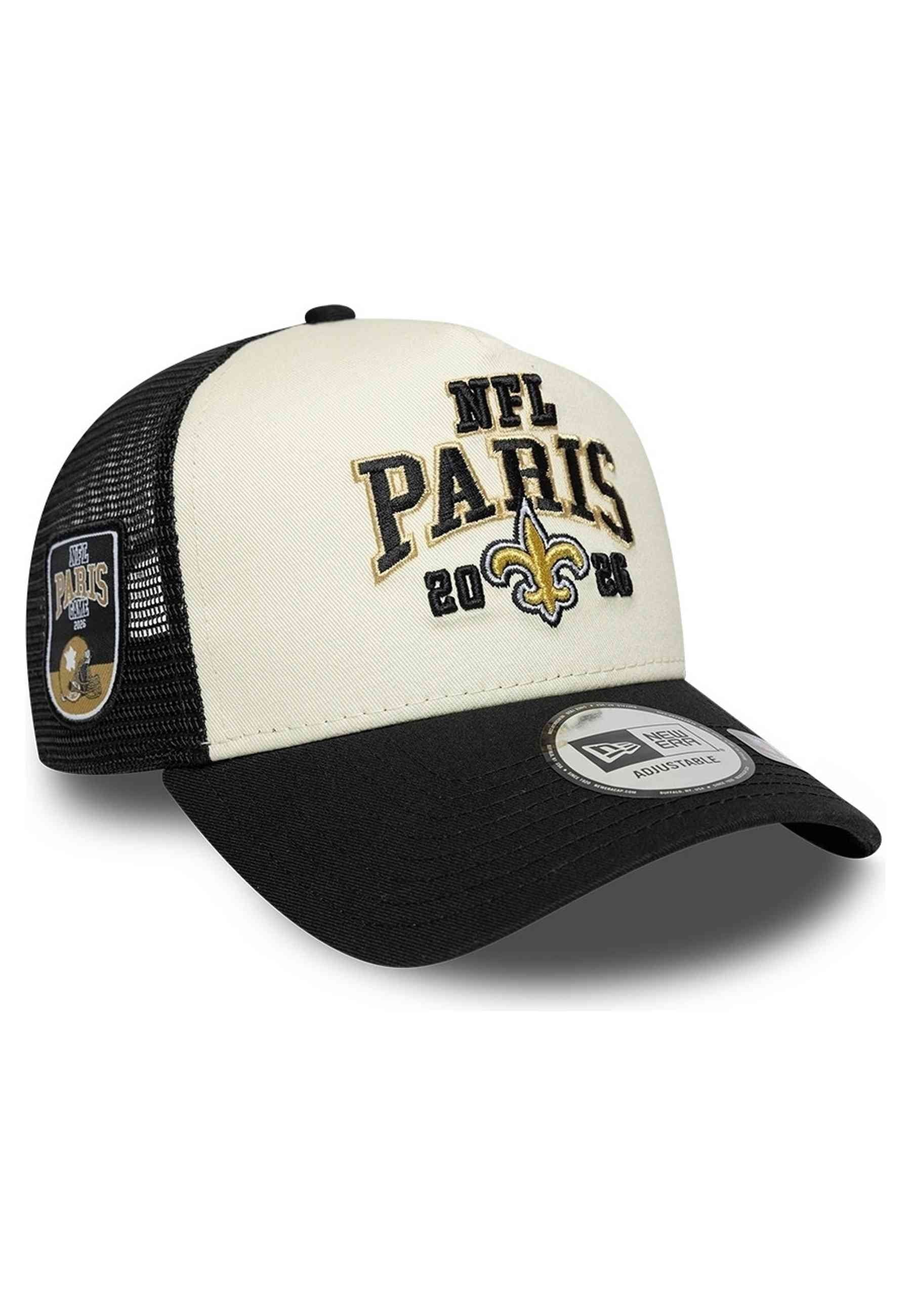 GORRA NEW ERA 9FORTY TRUCKER NEW ORLEAN SAINTS CONTRAST NFL PARIS GAMES