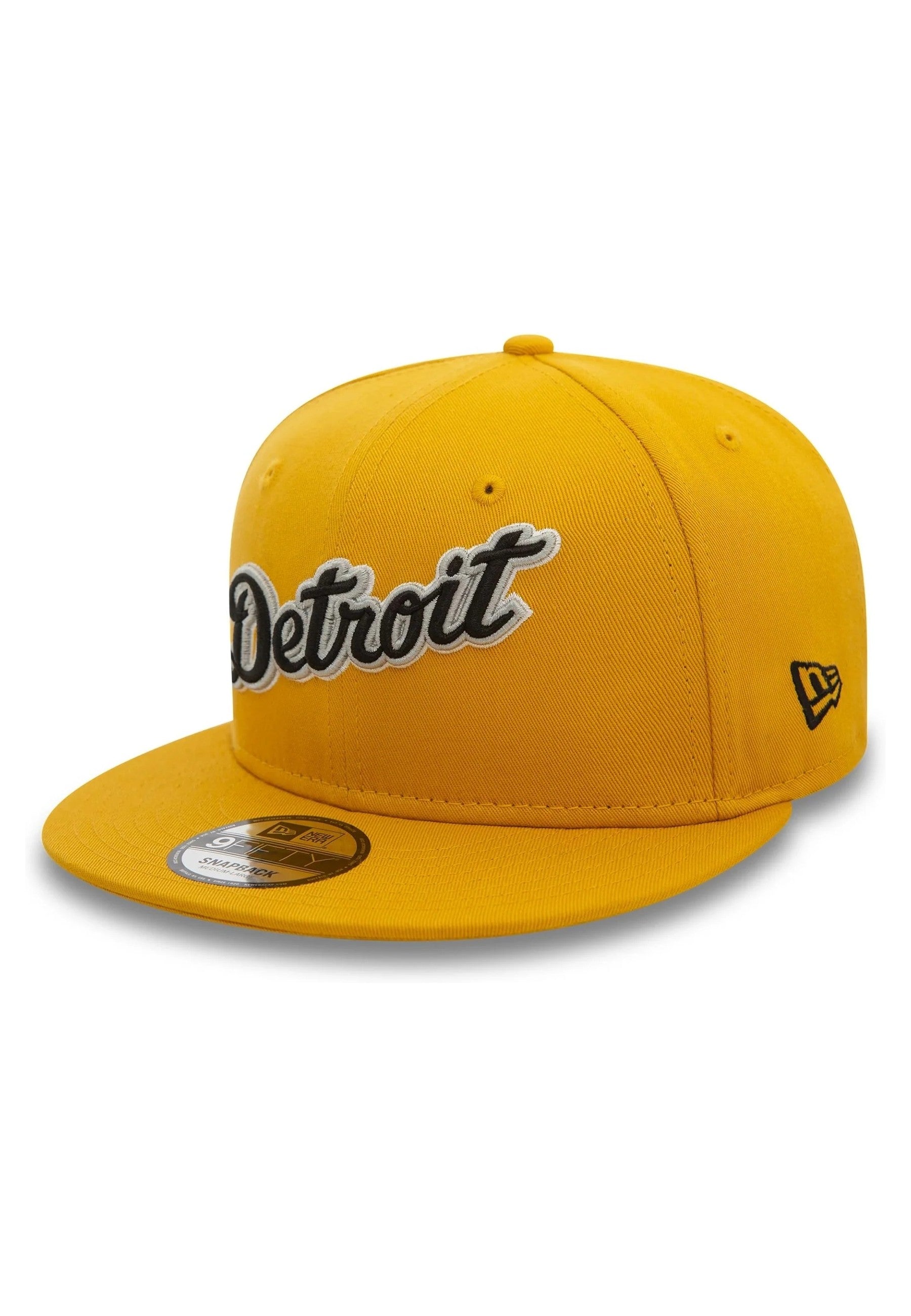 GORRA NEW ERA AMARILLA DETROIT TIGERS WORDMARK PATCH 9FIFTY DETTIGCO