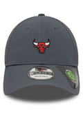 GORRA NEW ERA 9FORTY CHICAGO BULLS NBA RECYCLED MINI ANTRACITA