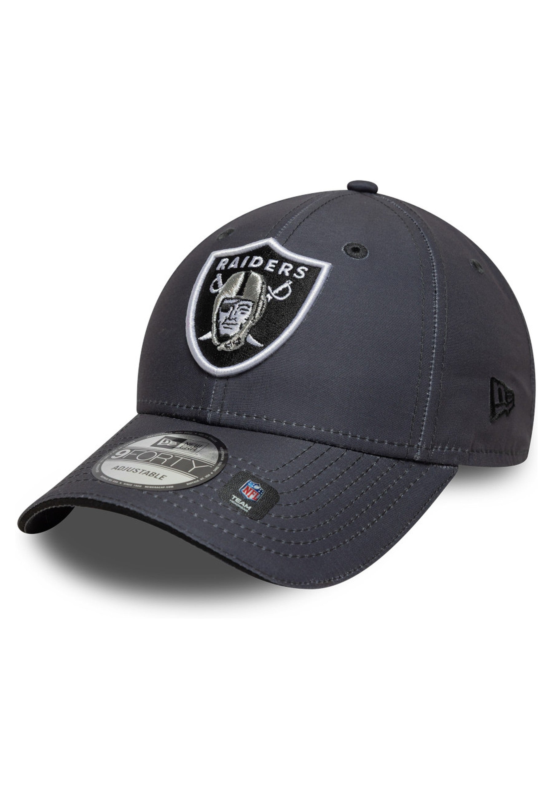 GORRA NEW ERA ANTRACITA RAIDERS MICROFIBRE 9FORTY LASRAI