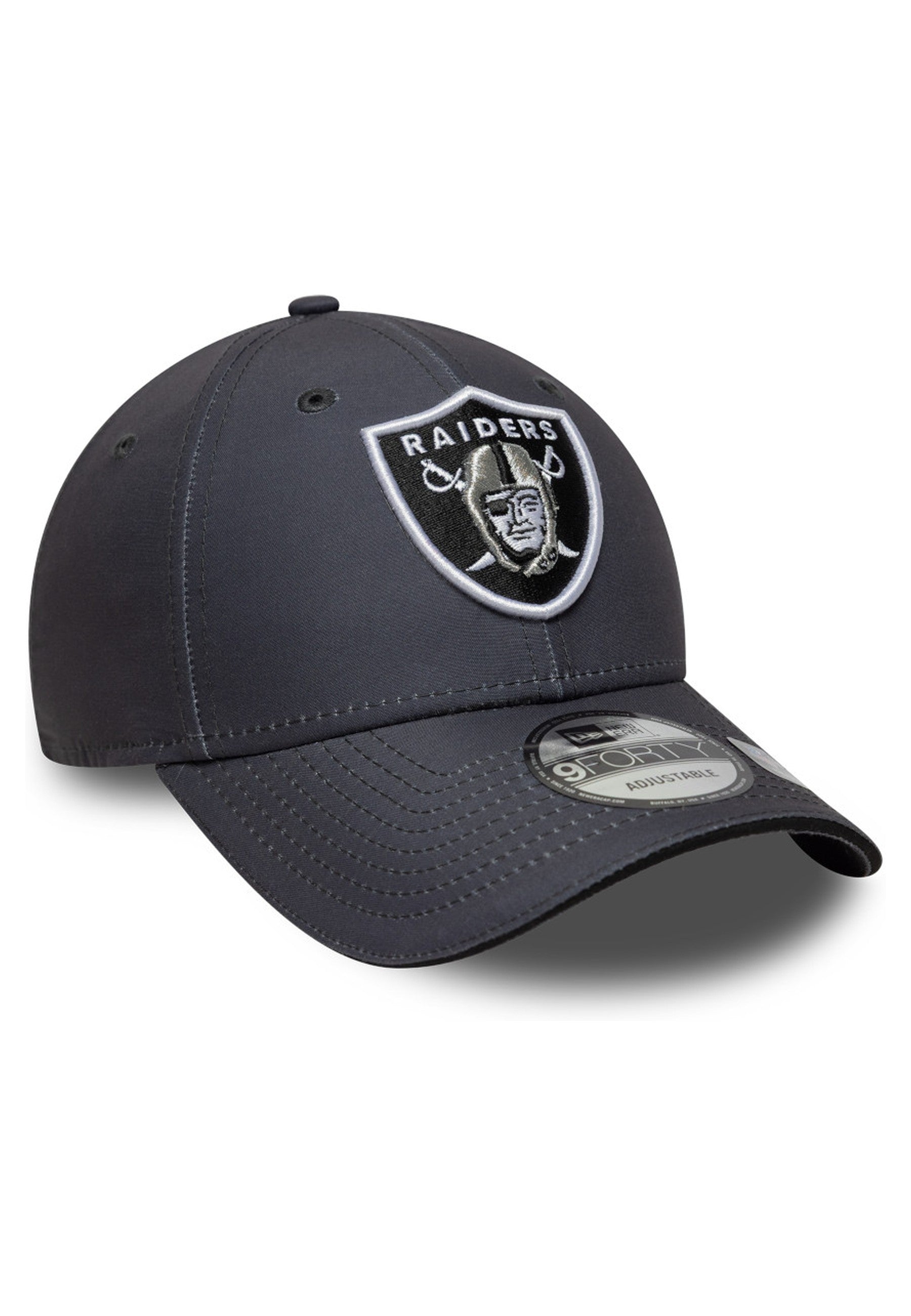 GORRA NEW ERA ANTRACITA RAIDERS MICROFIBRE 9FORTY LASRAI