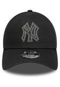 GORRA NEW ERA 9FORTY NEW YORK YANKEES MLB METALLIC OUTLINE ANTRACITA