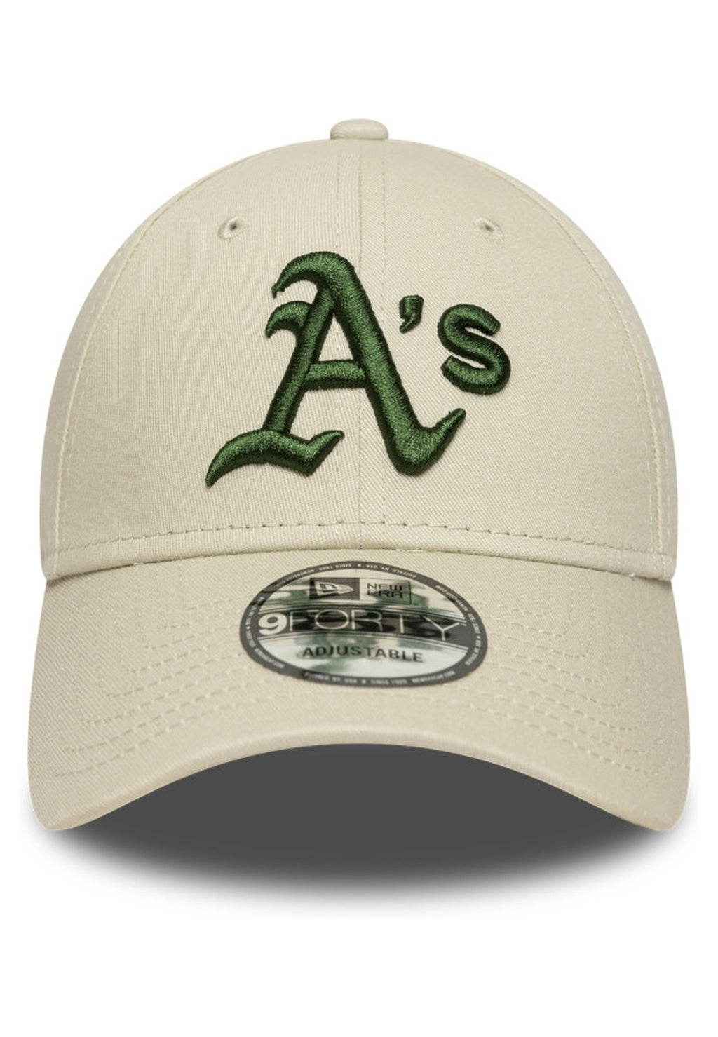 GORRA NEW ERA BEIGE ATHLETICS LEAGUE ESSENTIAL 9FORTY OAKATH