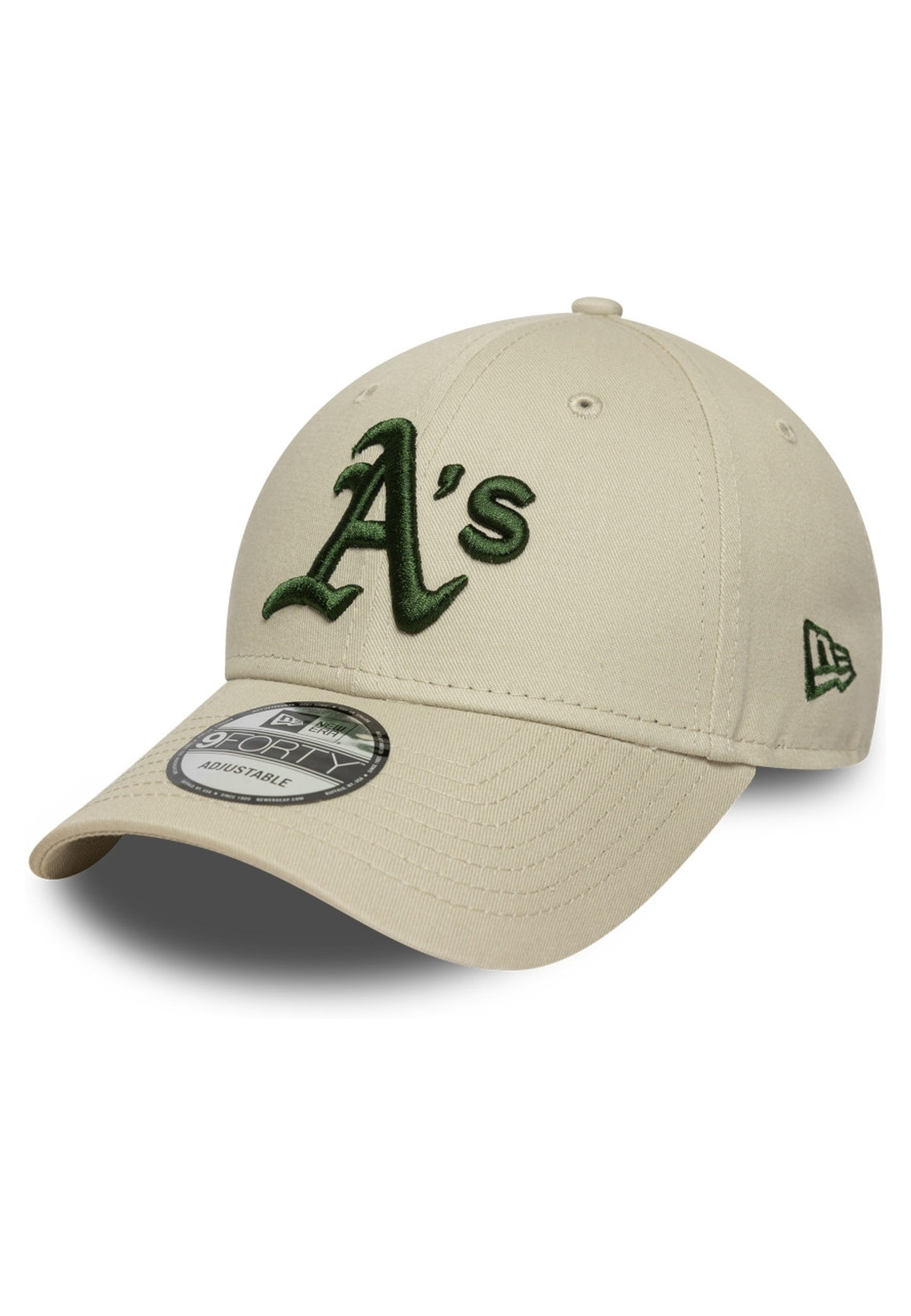 GORRA NEW ERA BEIGE ATHLETICS LEAGUE ESSENTIAL 9FORTY OAKATH