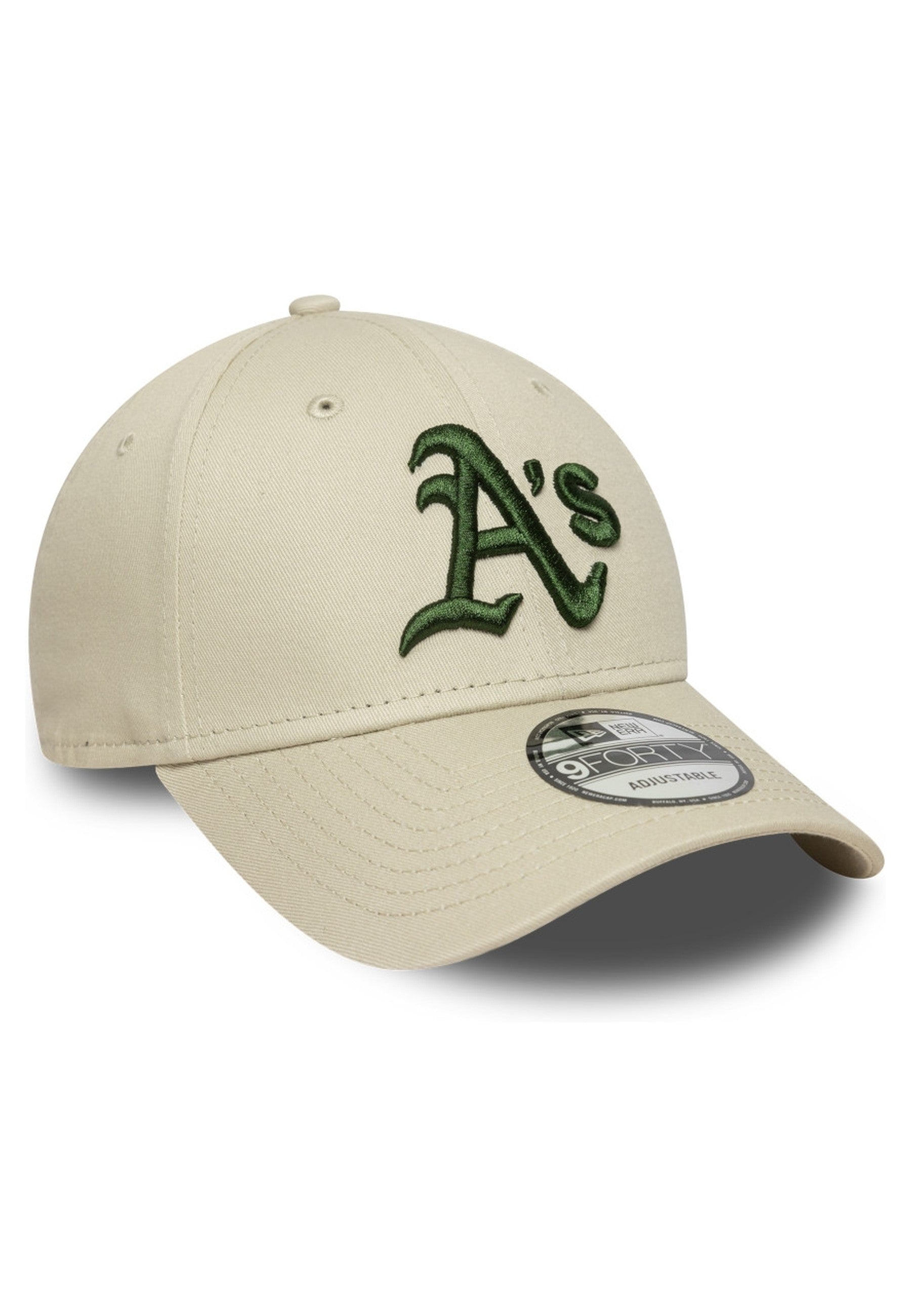 GORRA NEW ERA BEIGE ATHLETICS LEAGUE ESSENTIAL 9FORTY OAKATH
