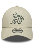 GORRA NEW ERA 9FORTY OAKLAND ATHLETICS MLB TEAM OUTLINE BEIGE