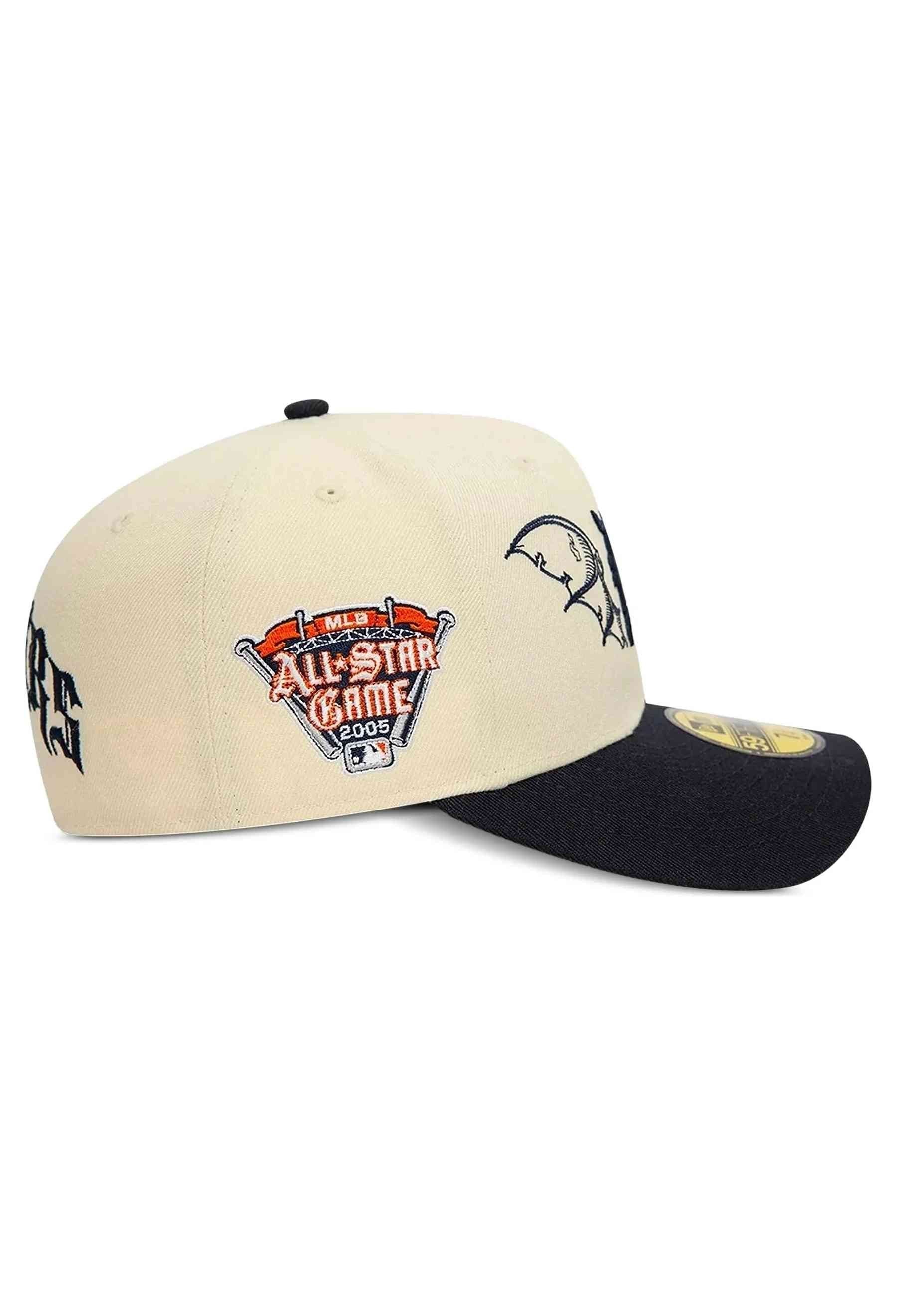 GORRA NEW ERA BEIGE DETROIT TIGERS TEAM WINGS 59FIFTY DETTIG