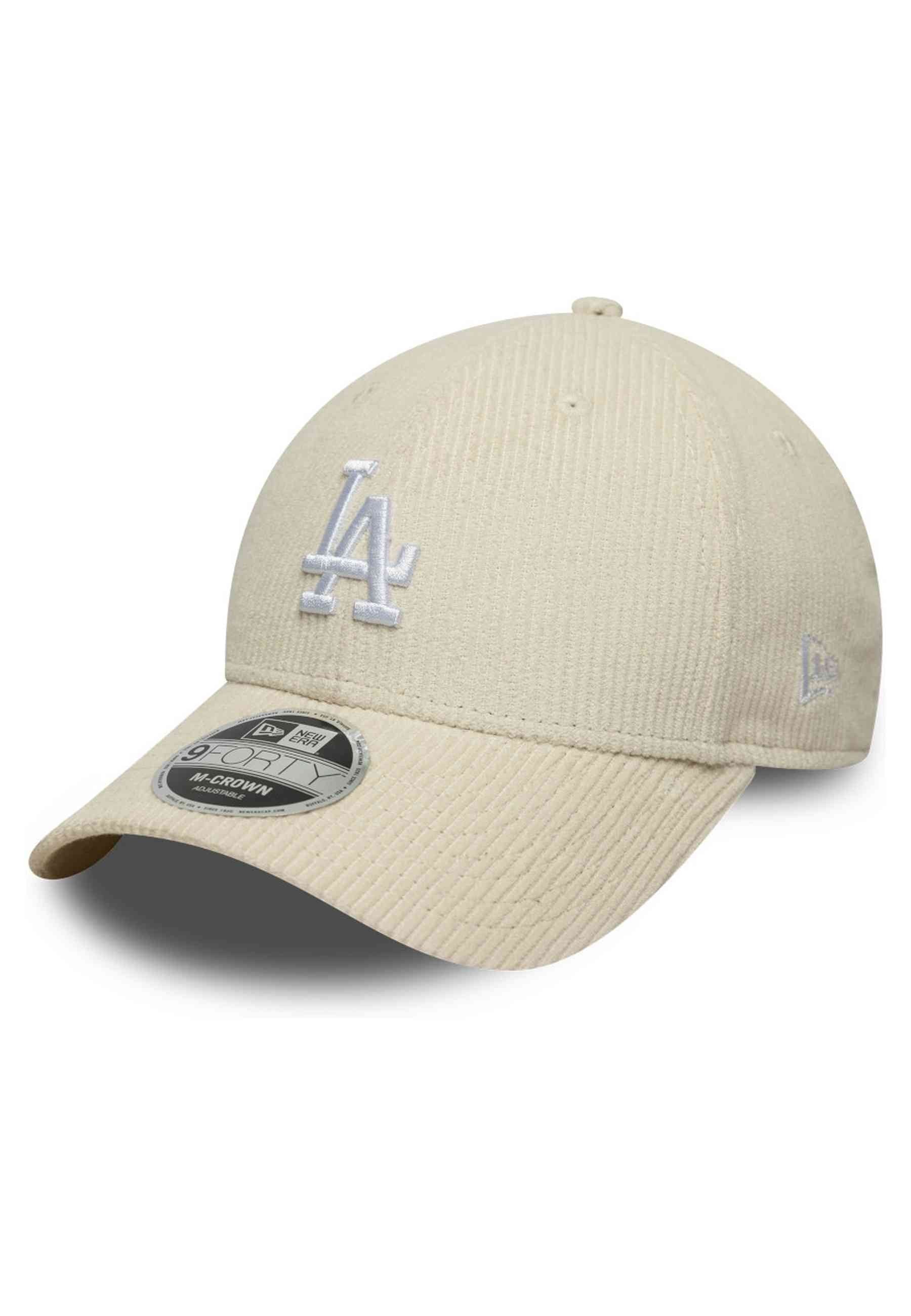 GORRA NEW ERA BEIGE DODGERS CORD 9FORTY MC LOSDOD