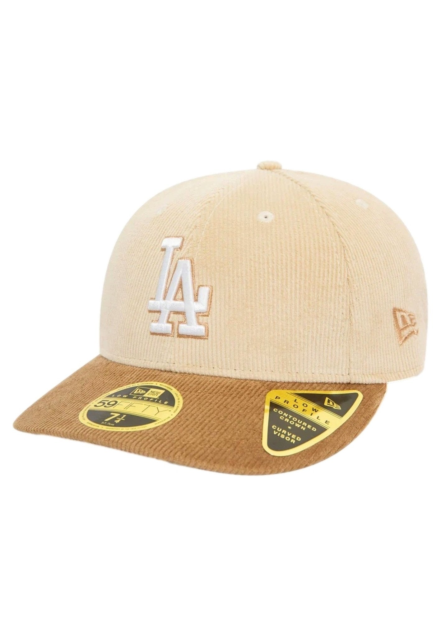 GORRA NEW ERA BEIGE DODGERS CORD LP 59FIFTY LOSDOD - AREA ZERO