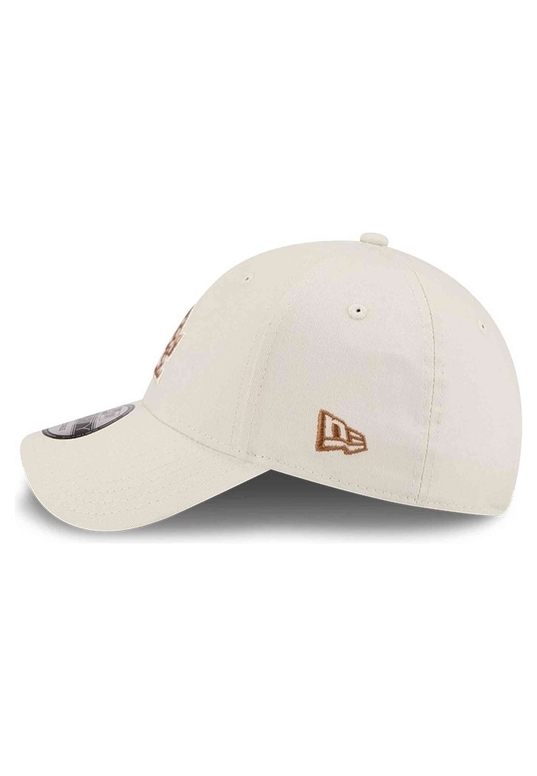 GORRA NEW ERA BEIGE DODGERS FAUX PONY INFILL 9FORTY LOSDOD