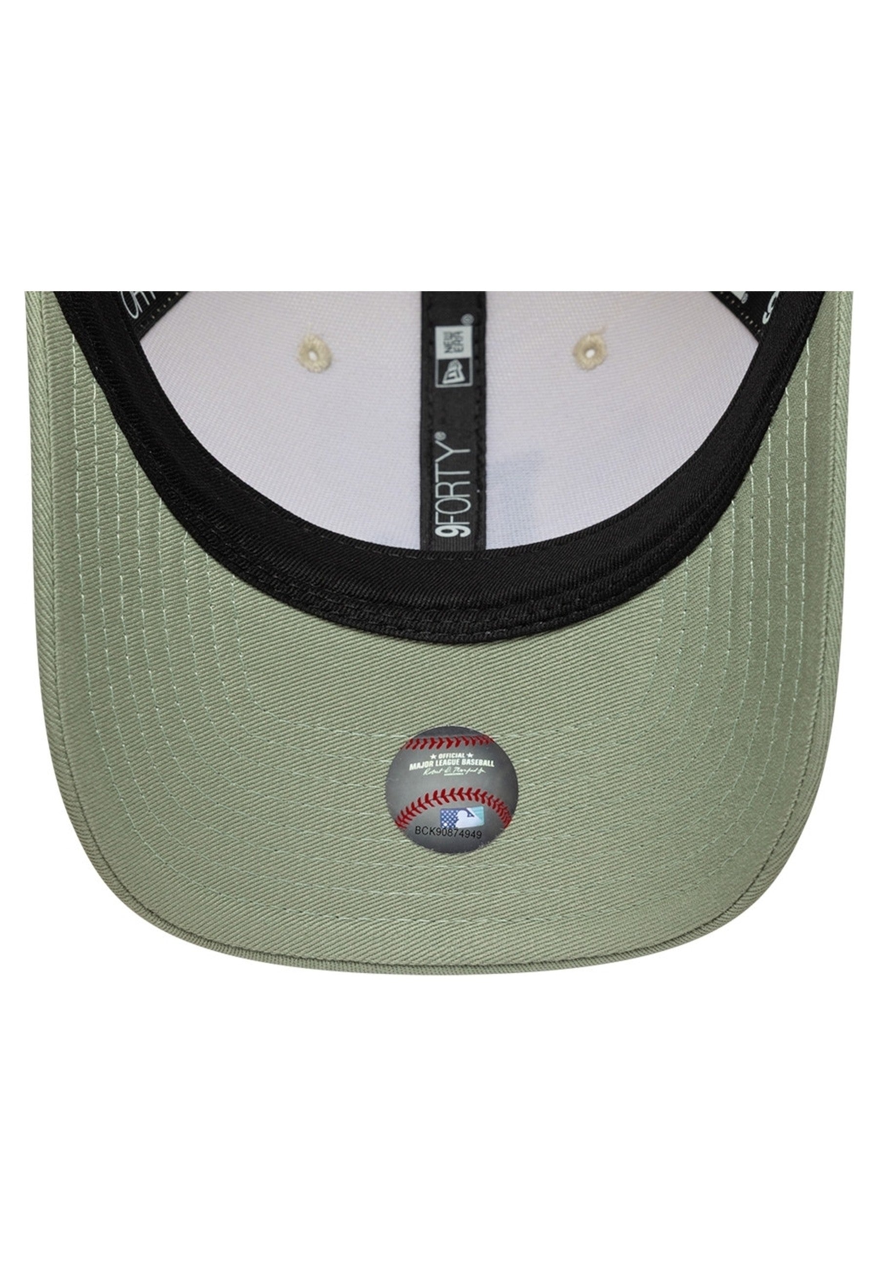 GORRA NEW ERA BEIGE DODGERS SIDE SCRIPT 9FORTY MCROWN LOSDOD