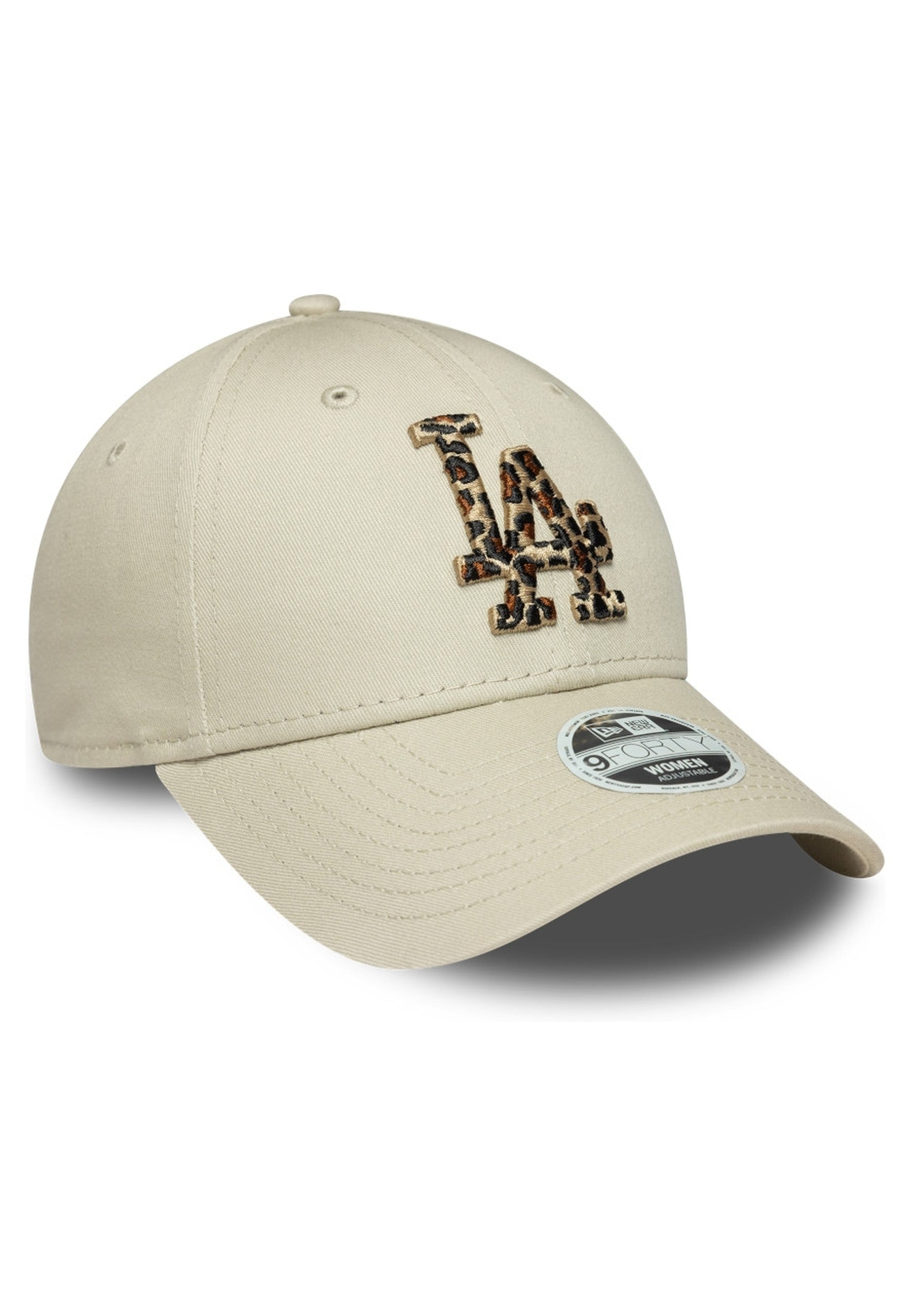 GORRA NEW ERA BEIGE DODGERS WMNS LEOPARD INFILL 9FORTY LOSDOD