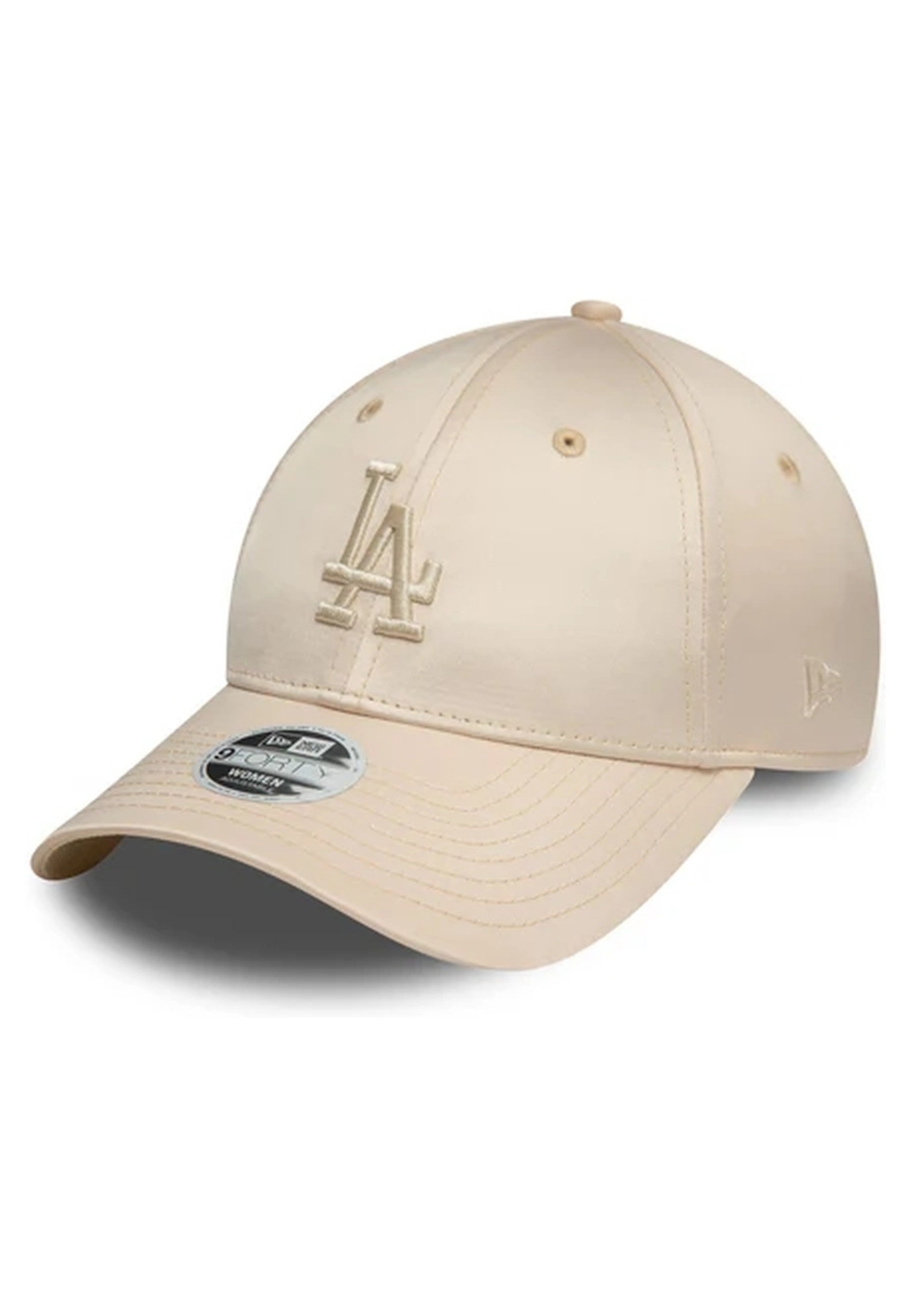 GORRA NEW ERA BEIGE DODGERS WMNS SATIN 9FORTY LOSDOD