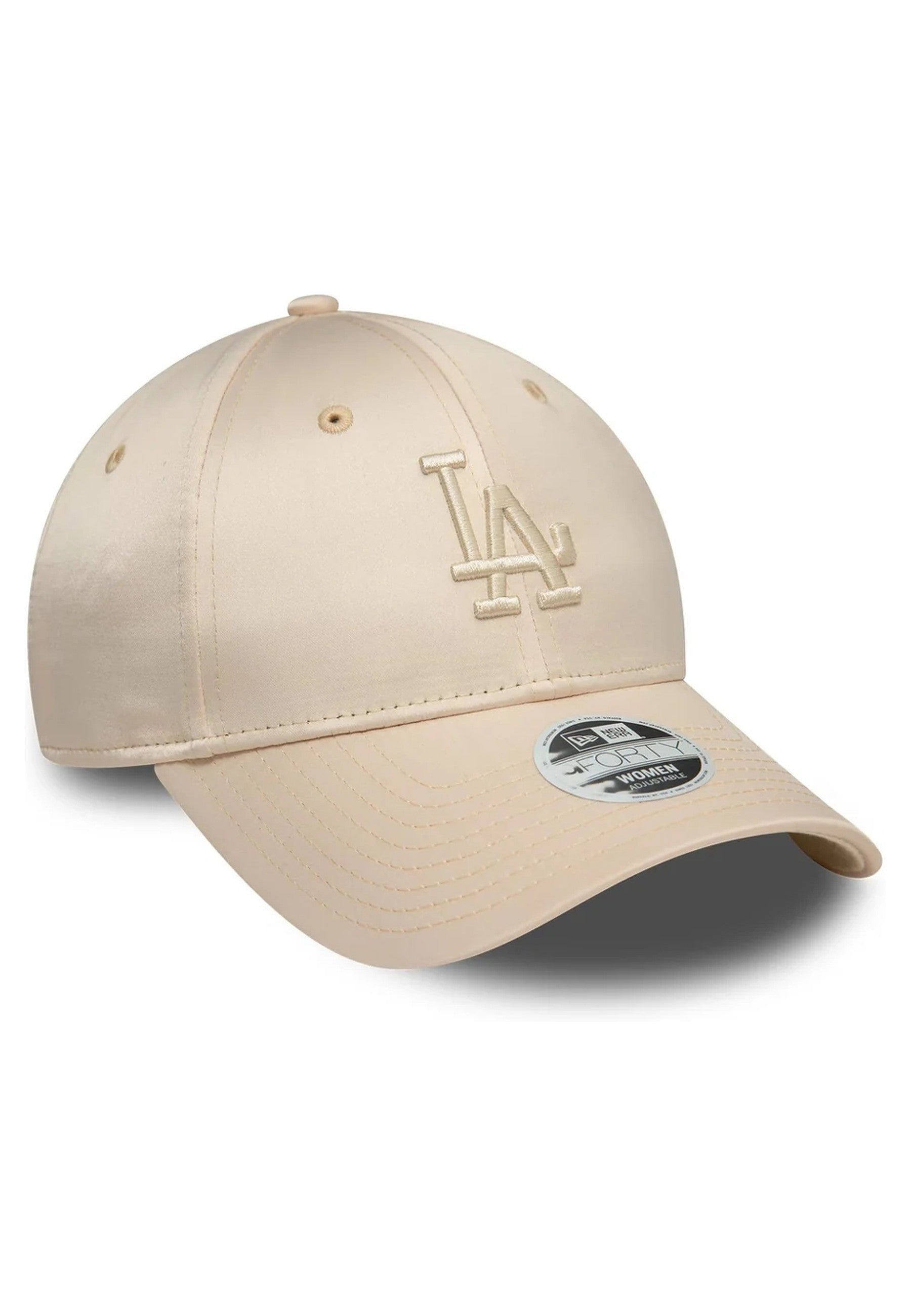 GORRA NEW ERA BEIGE DODGERS WMNS SATIN 9FORTY LOSDOD