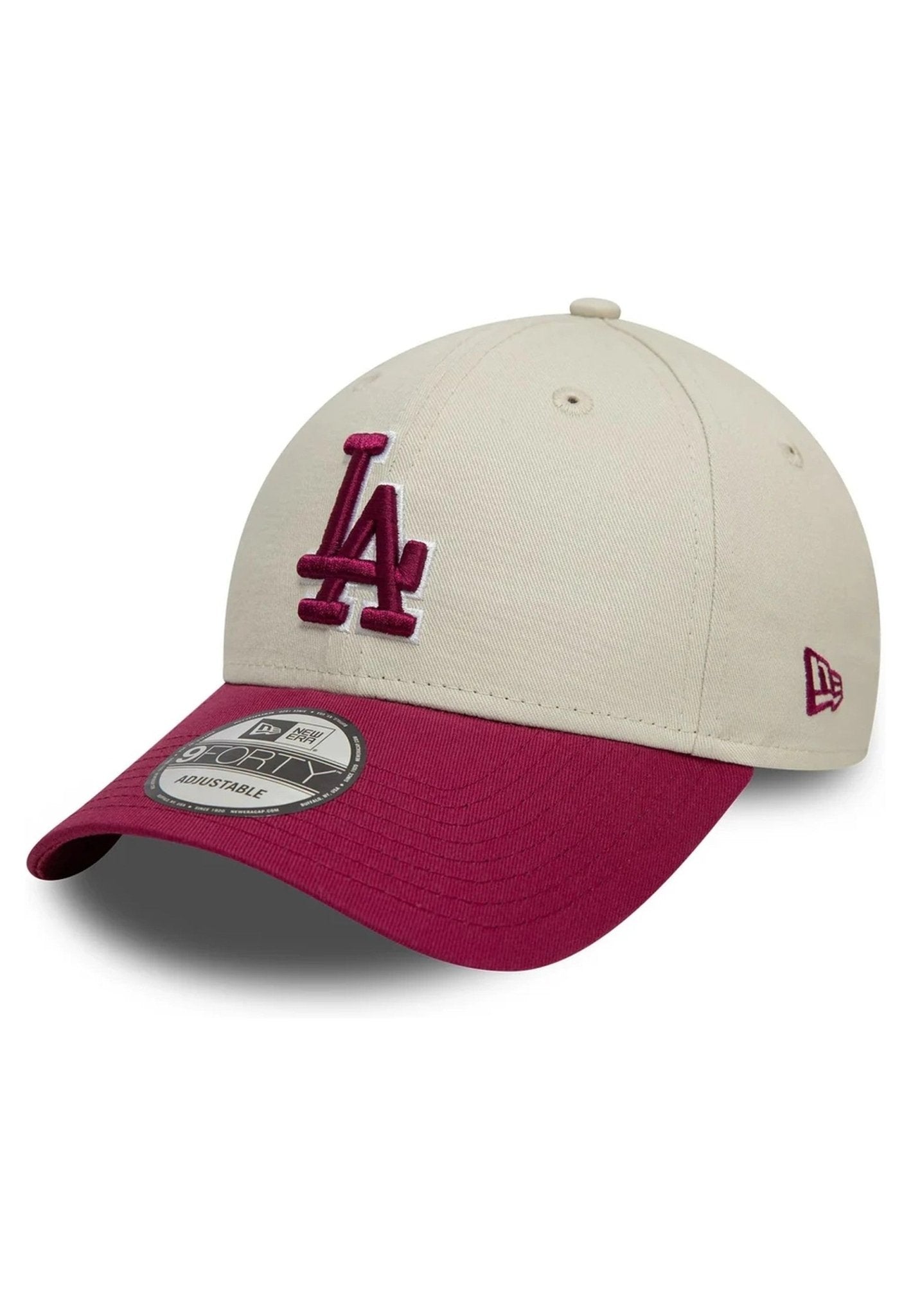 GORRA NEW ERA BEIGE DODGERS WS PATCH 9FORTY LOSDODCO - AREA ZERO