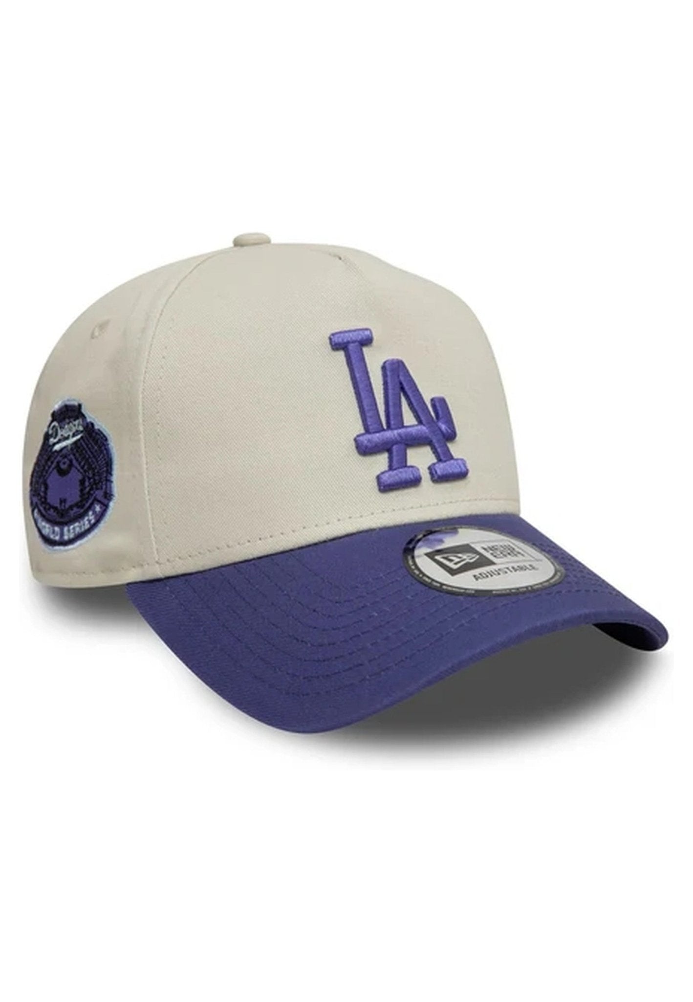 GORRA NEW ERA BEIGE DODGERS WS PATCH E FRAME NEYYANCO - AREA ZERO