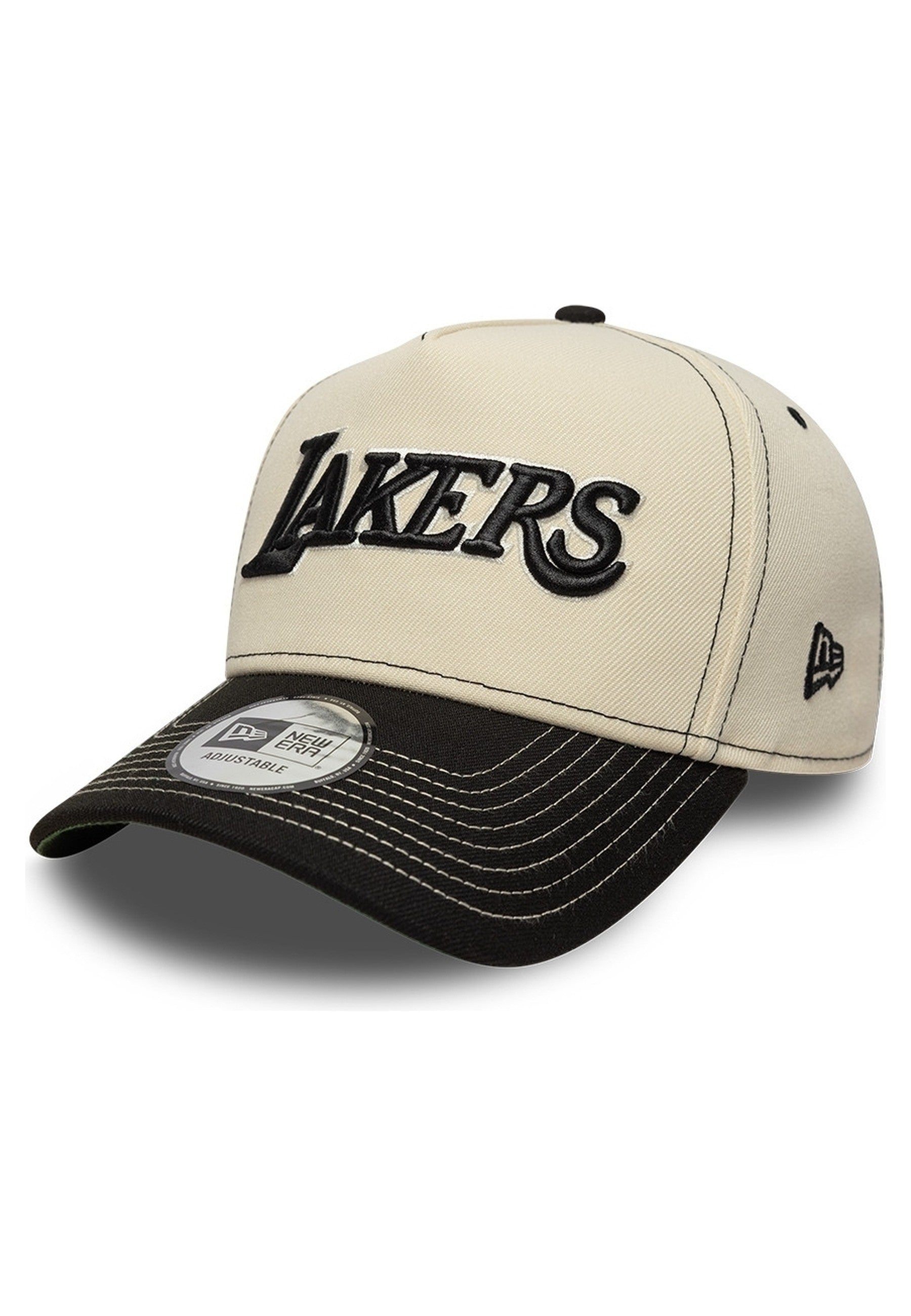 GORRA NEW ERA BEIGE LAKERS CITY ICON EFRAME LOSLAK