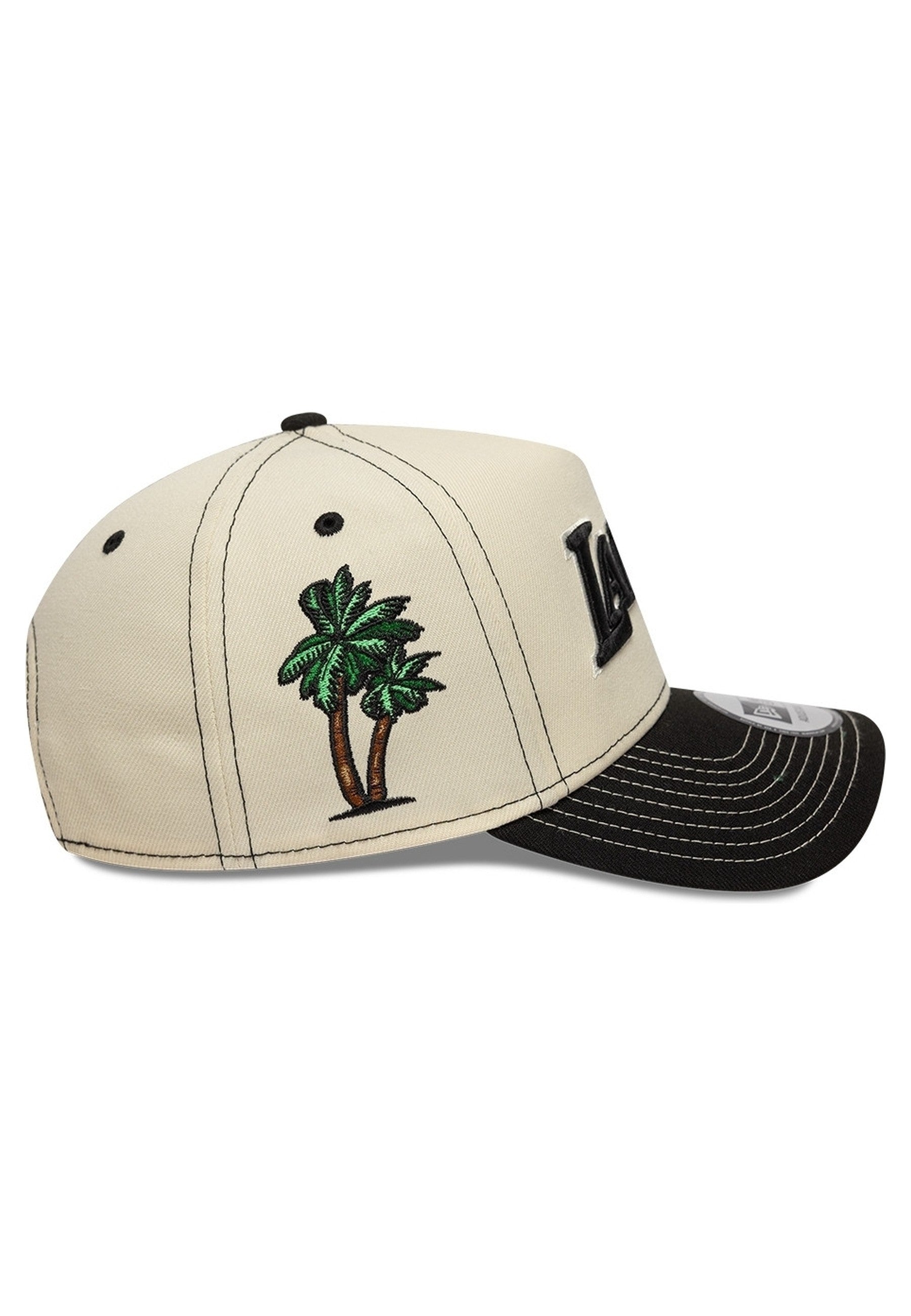 GORRA NEW ERA BEIGE LAKERS CITY ICON EFRAME LOSLAK