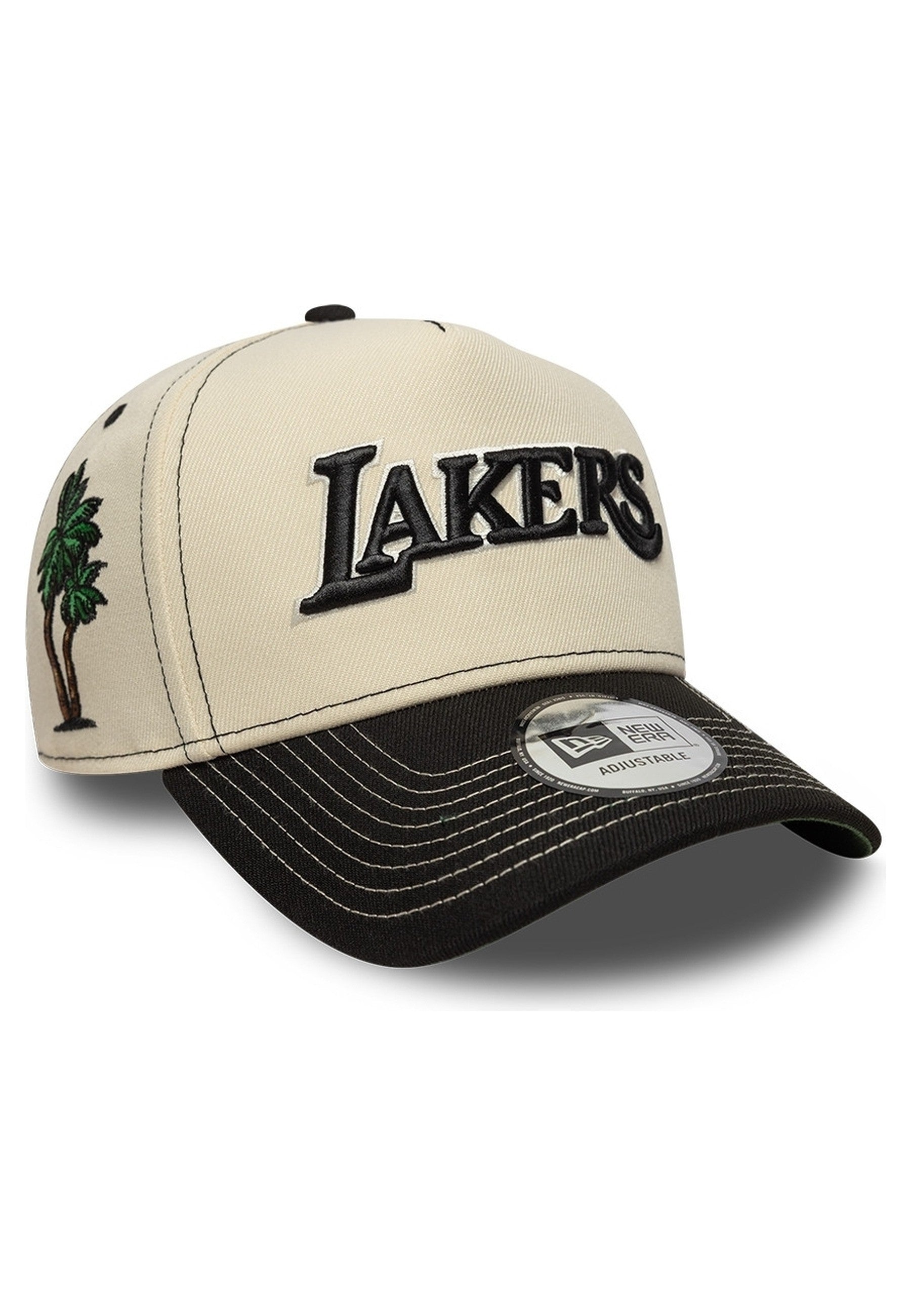 GORRA NEW ERA BEIGE LAKERS CITY ICON EFRAME LOSLAK