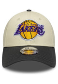 GORRA NEW ERA 9FORTY LOS ANGELES LAKERS NBA COLOURBLOCK BEIGE