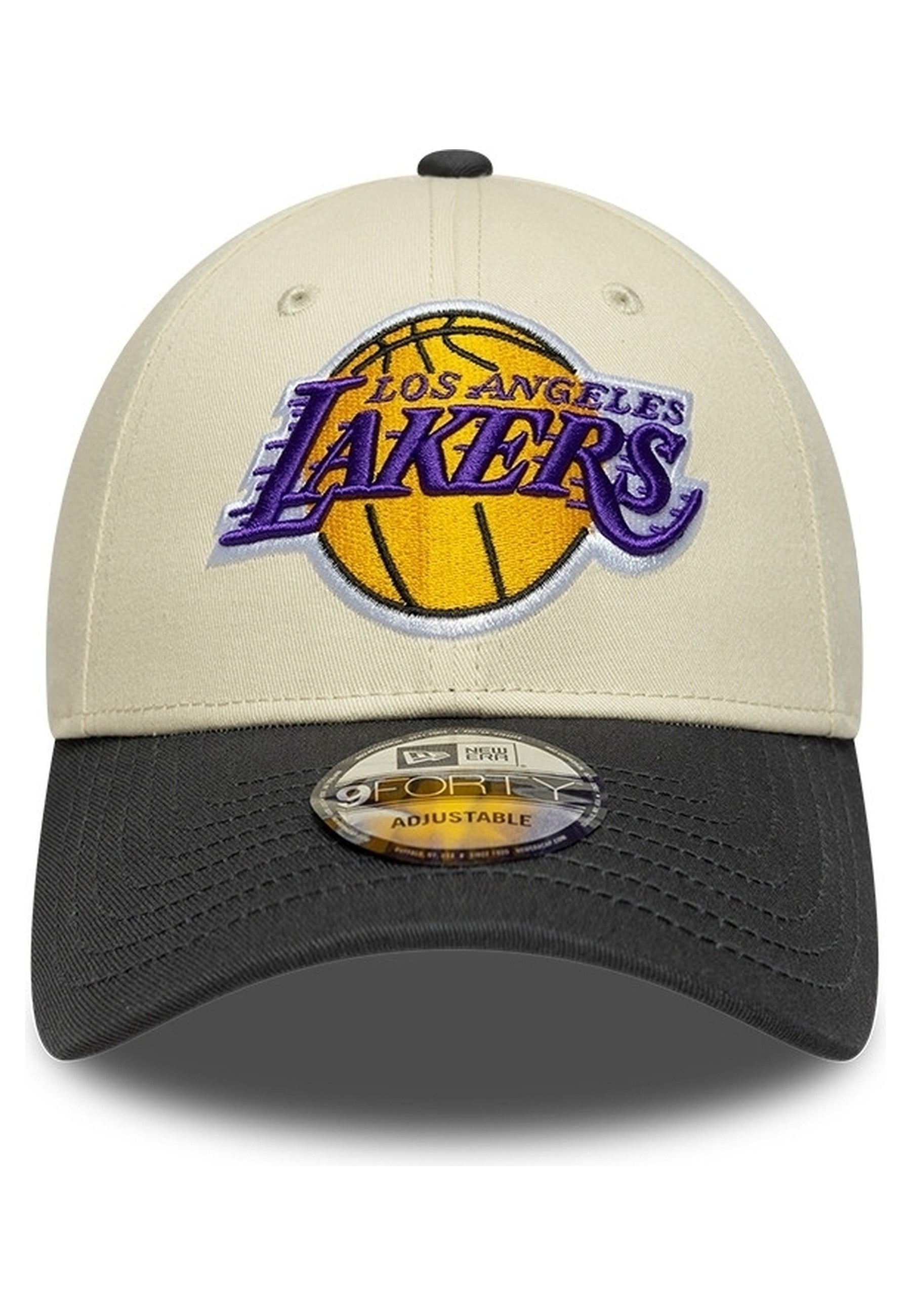 GORRA NEW ERA BEIGE LAKERS NBA COLOURBLOCK 9FORTY LOSLAK