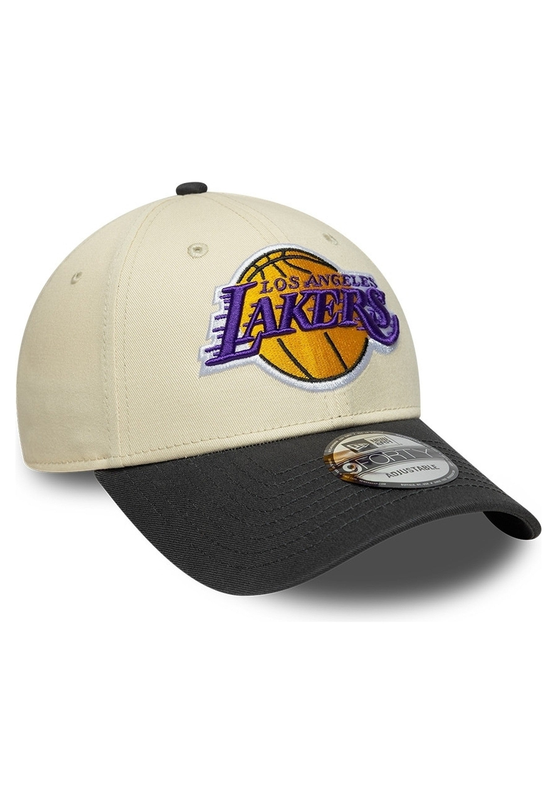 GORRA NEW ERA BEIGE LAKERS NBA COLOURBLOCK 9FORTY LOSLAK