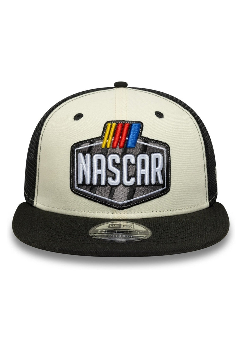 GORRA NEW ERA BEIGE NASCAR LOGO 9FIFTY TRUCKER NASCLA - AREA ZERO