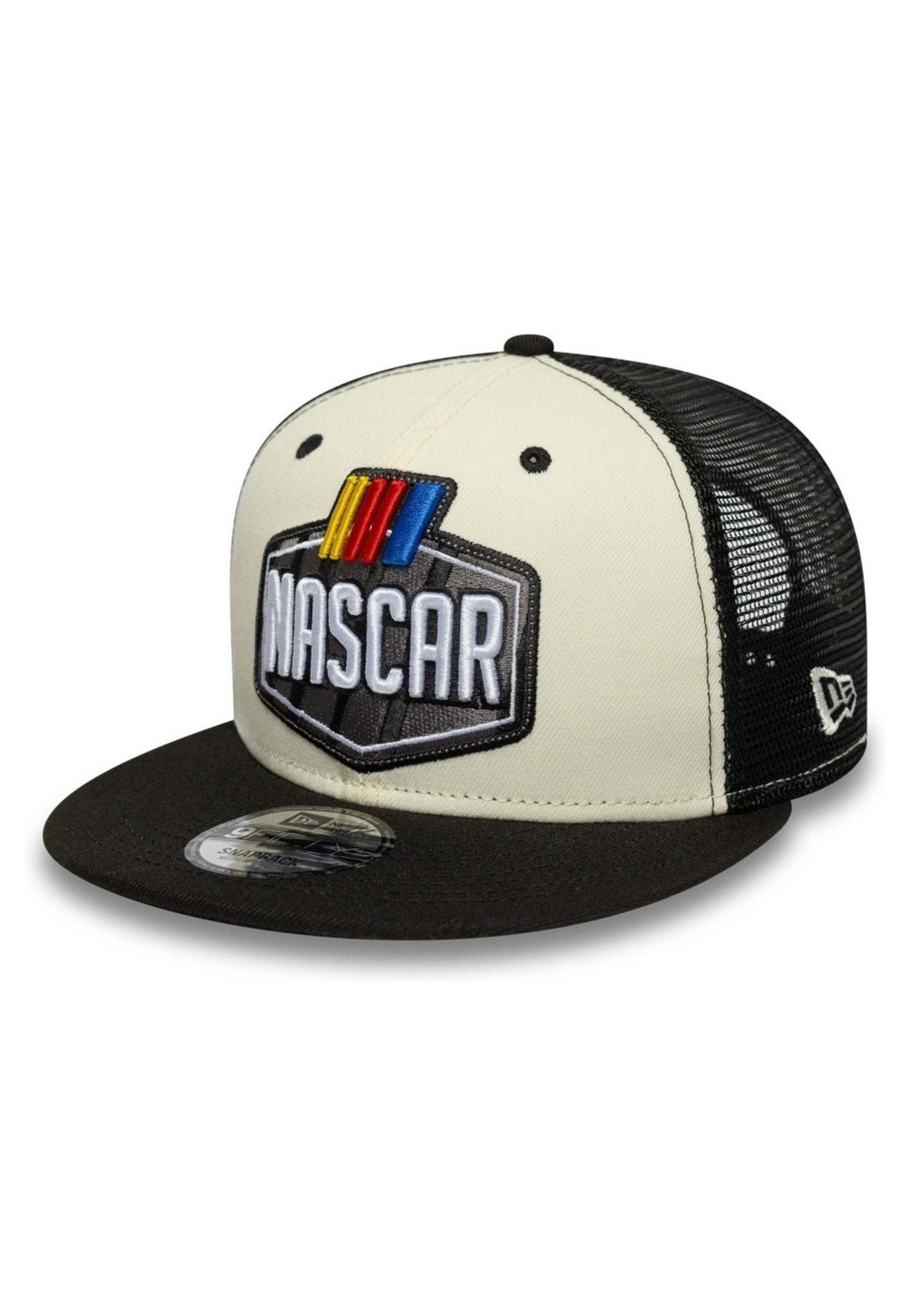 GORRA NEW ERA BEIGE NASCAR LOGO 9FIFTY TRUCKER NASCLA - AREA ZERO