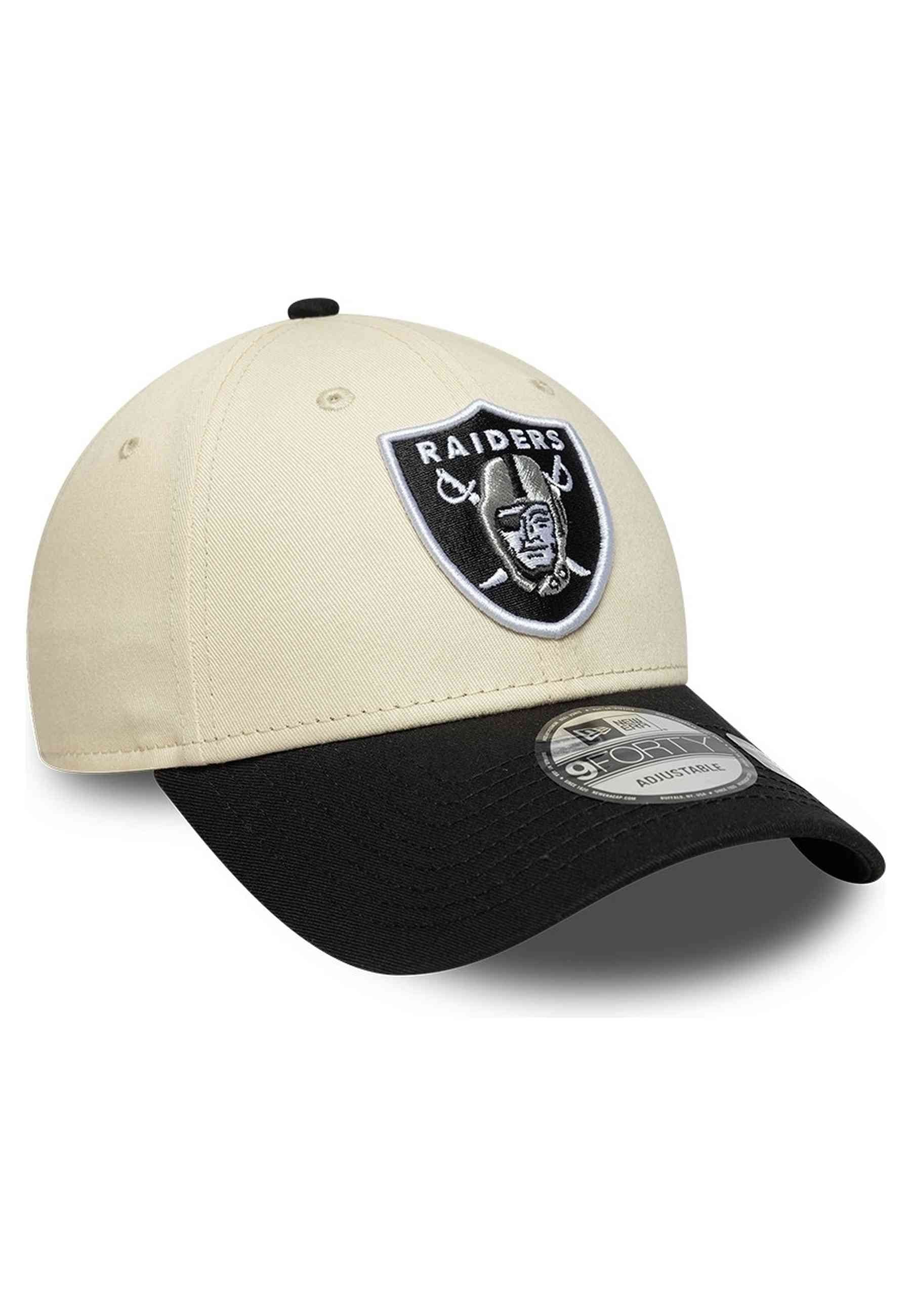 GORRA NEW ERA BEIGE RAIDERS NFL COLOURBLOCK 9FORTY LASRAI