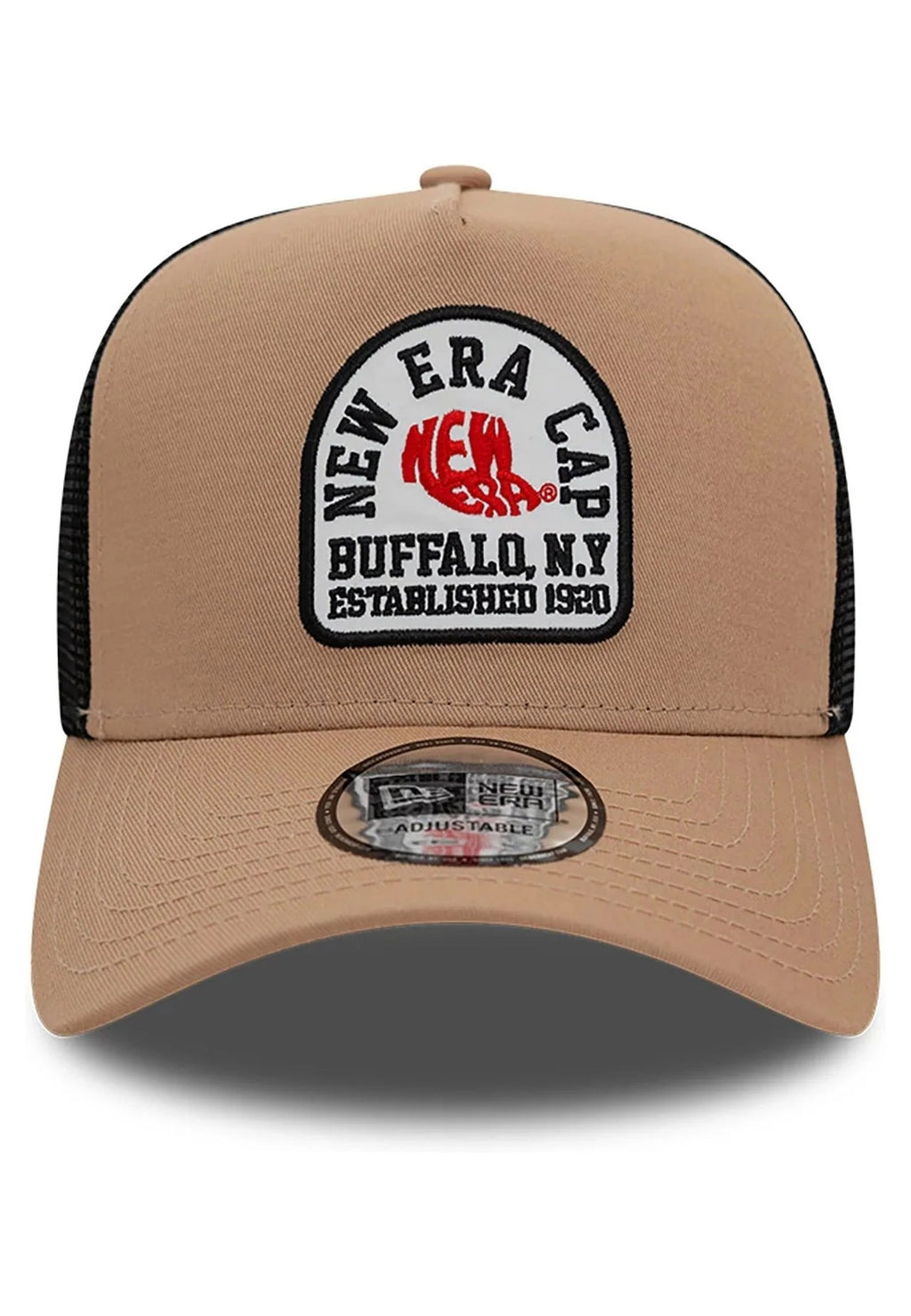 GORRA NEW ERA BEIGE STATE PATCH NE TRUCKER CAP