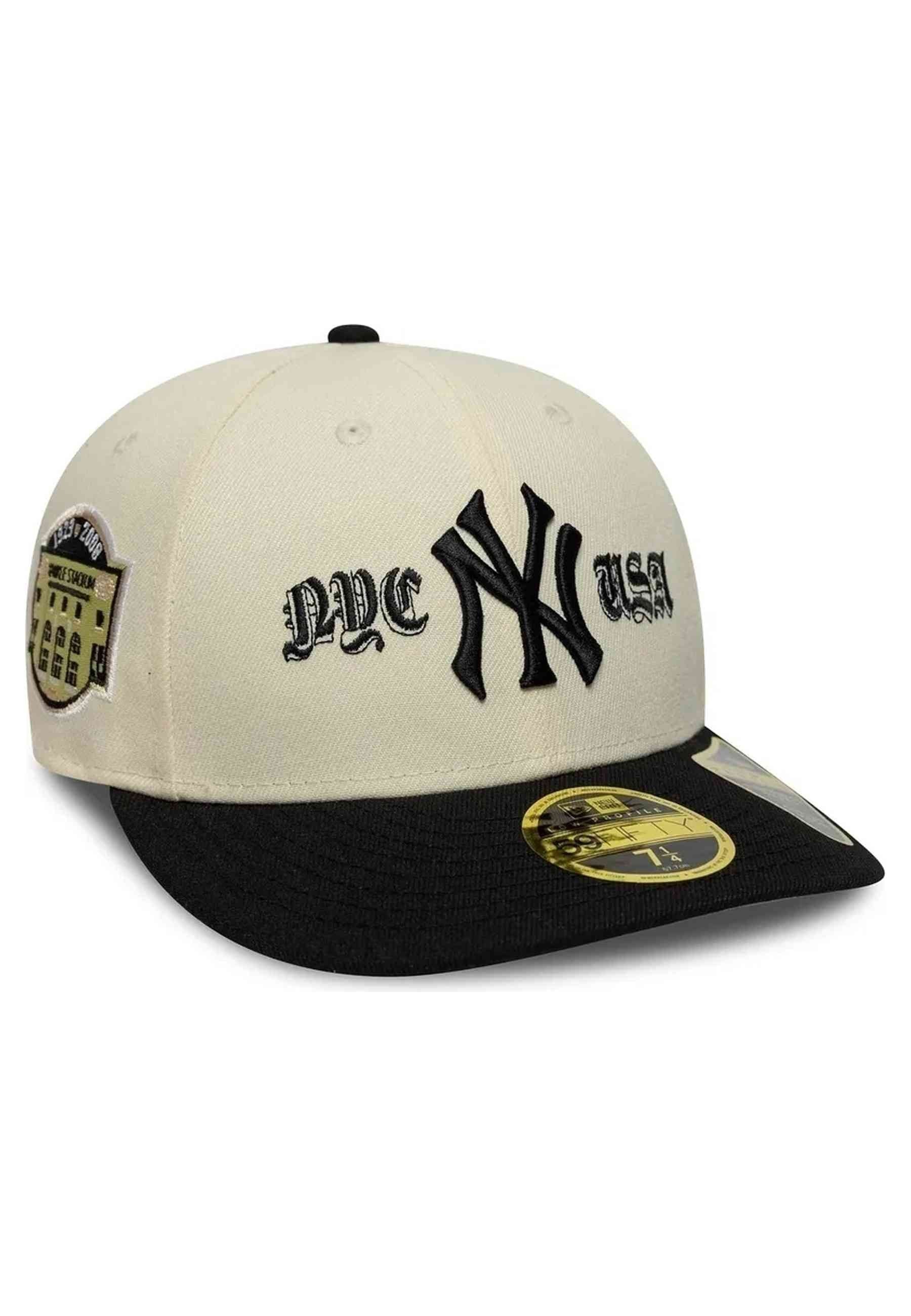 GORRA NEW ERA BEIGE YANKEES COOPERSTOWN LOGO 59FIFTY LP NEYYAN
