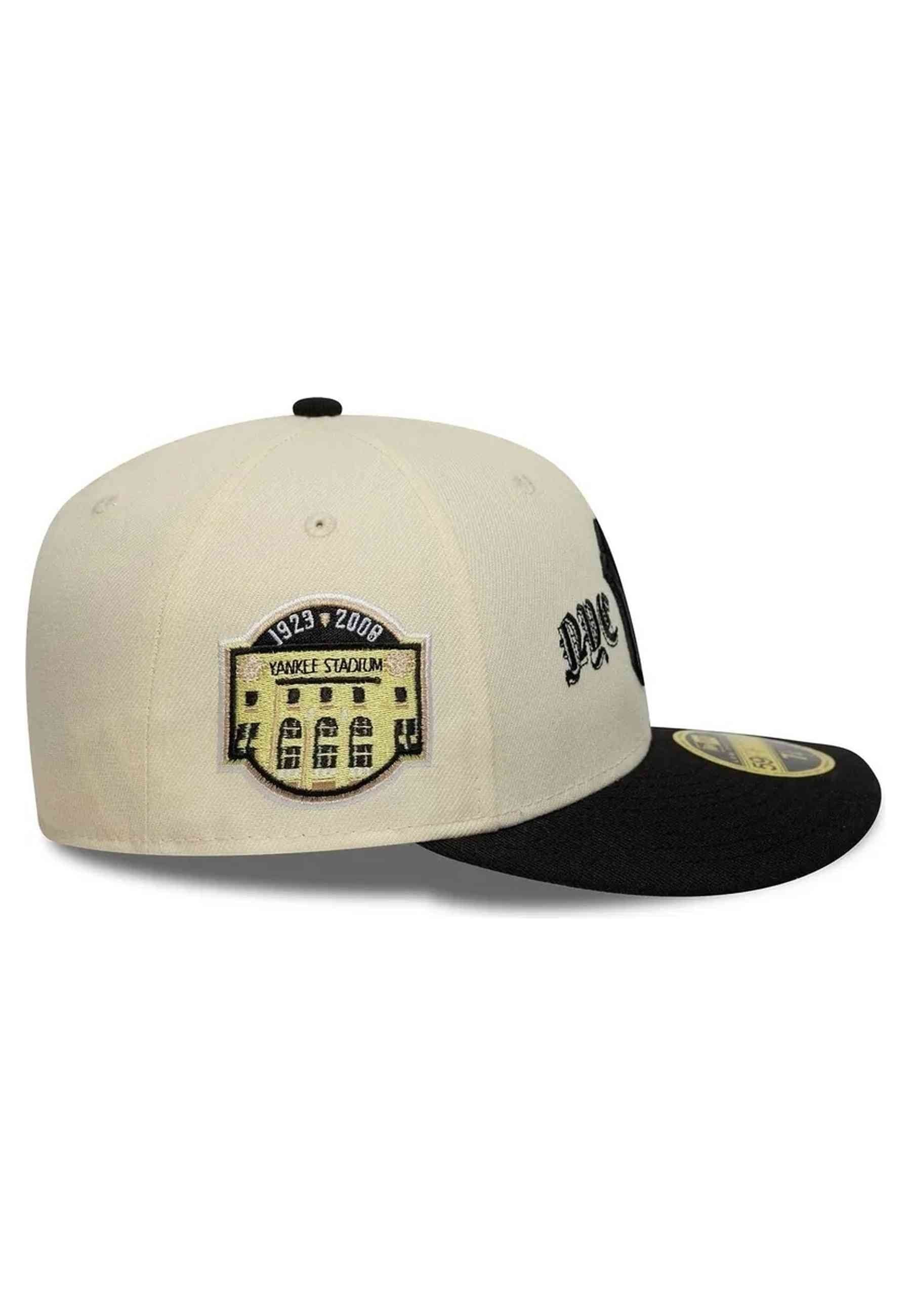 GORRA NEW ERA BEIGE YANKEES COOPERSTOWN LOGO 59FIFTY LP NEYYAN