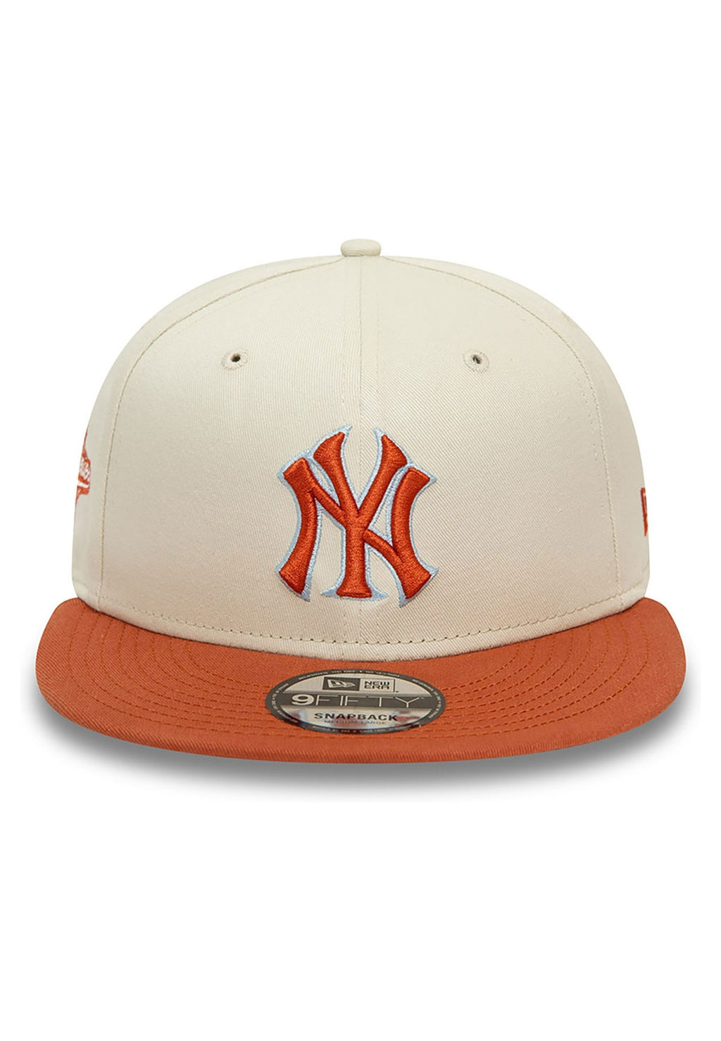 GORRA NEW ERA BEIGE YANKEES MLB PATCH 9FIFTY NEYYANCO IVOTER