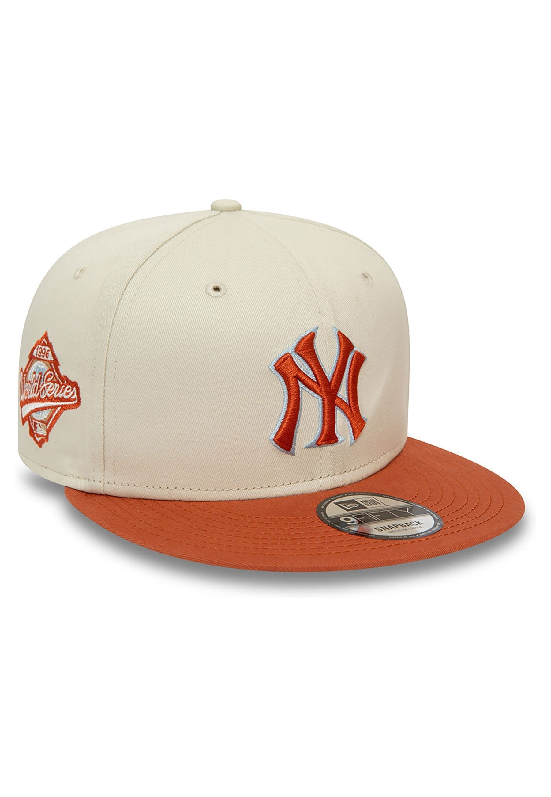 GORRA NEW ERA BEIGE YANKEES MLB PATCH 9FIFTY NEYYANCO IVOTER