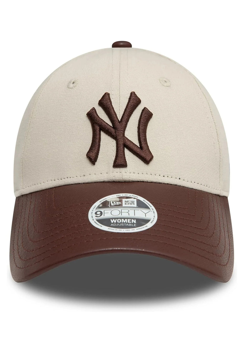 GORRA NEW ERA BEIGE YANKEES WMNS PU VISOR 9FORTY NEYYAN