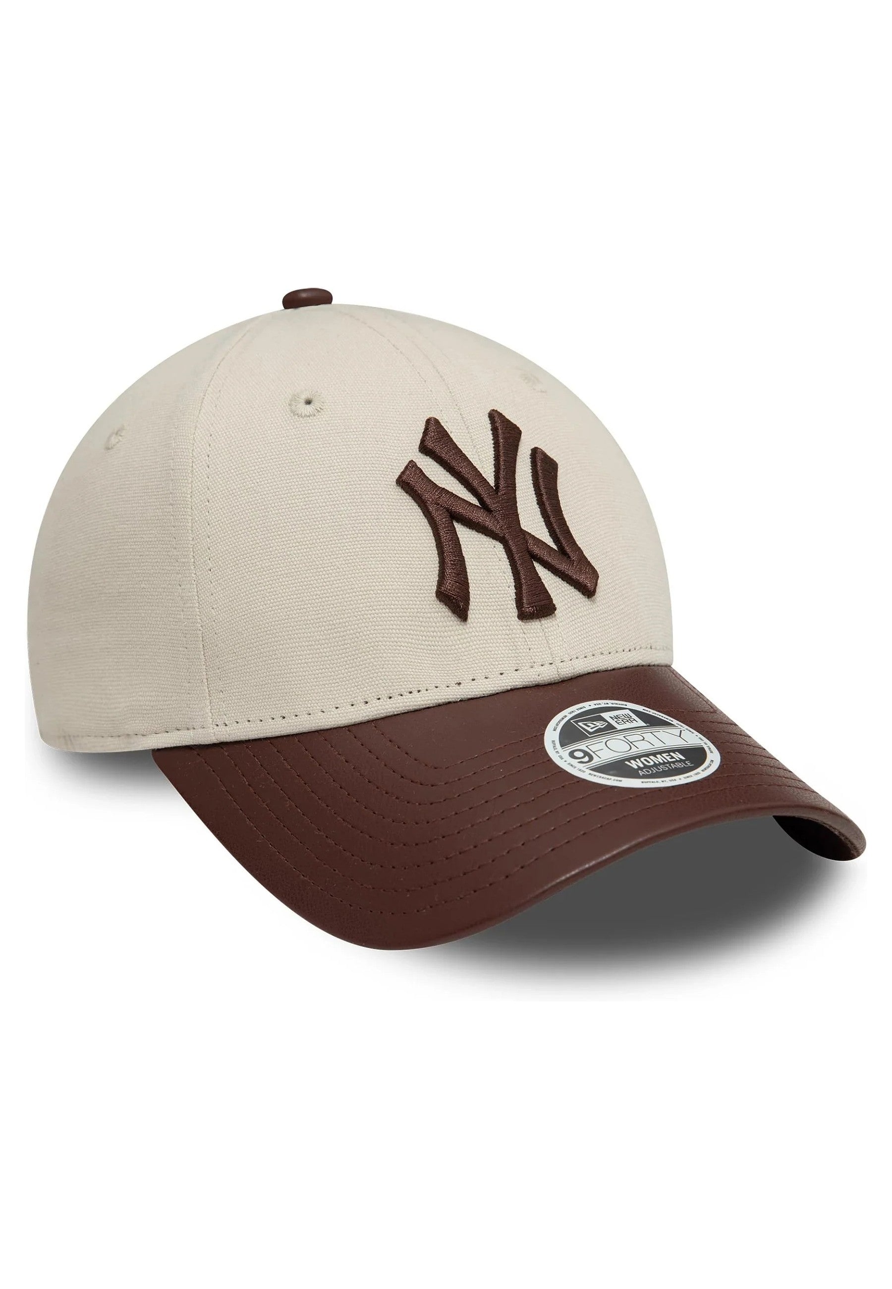 GORRA NEW ERA BEIGE YANKEES WMNS PU VISOR 9FORTY NEYYAN