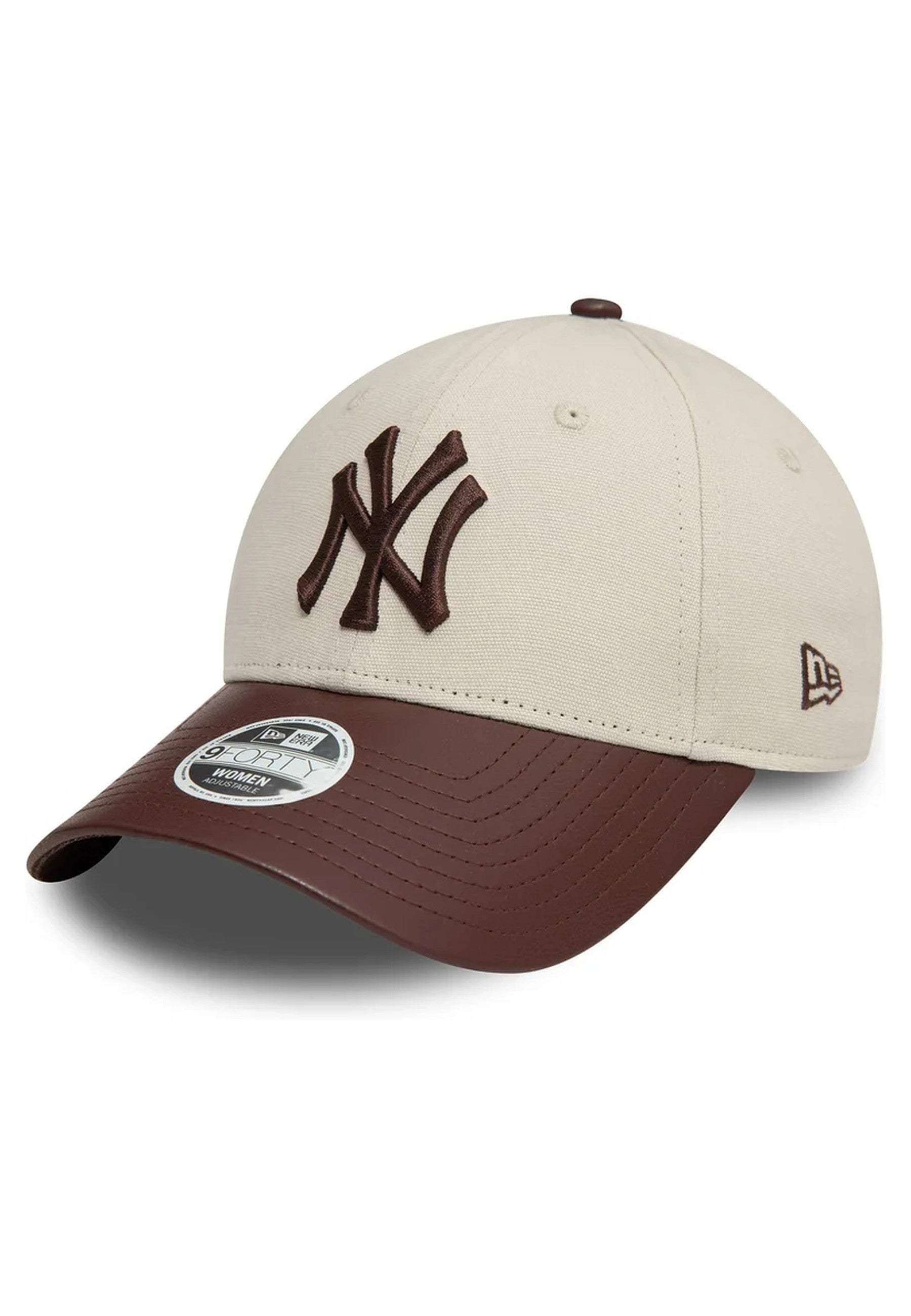 GORRA NEW ERA BEIGE YANKEES WMNS PU VISOR 9FORTY NEYYAN