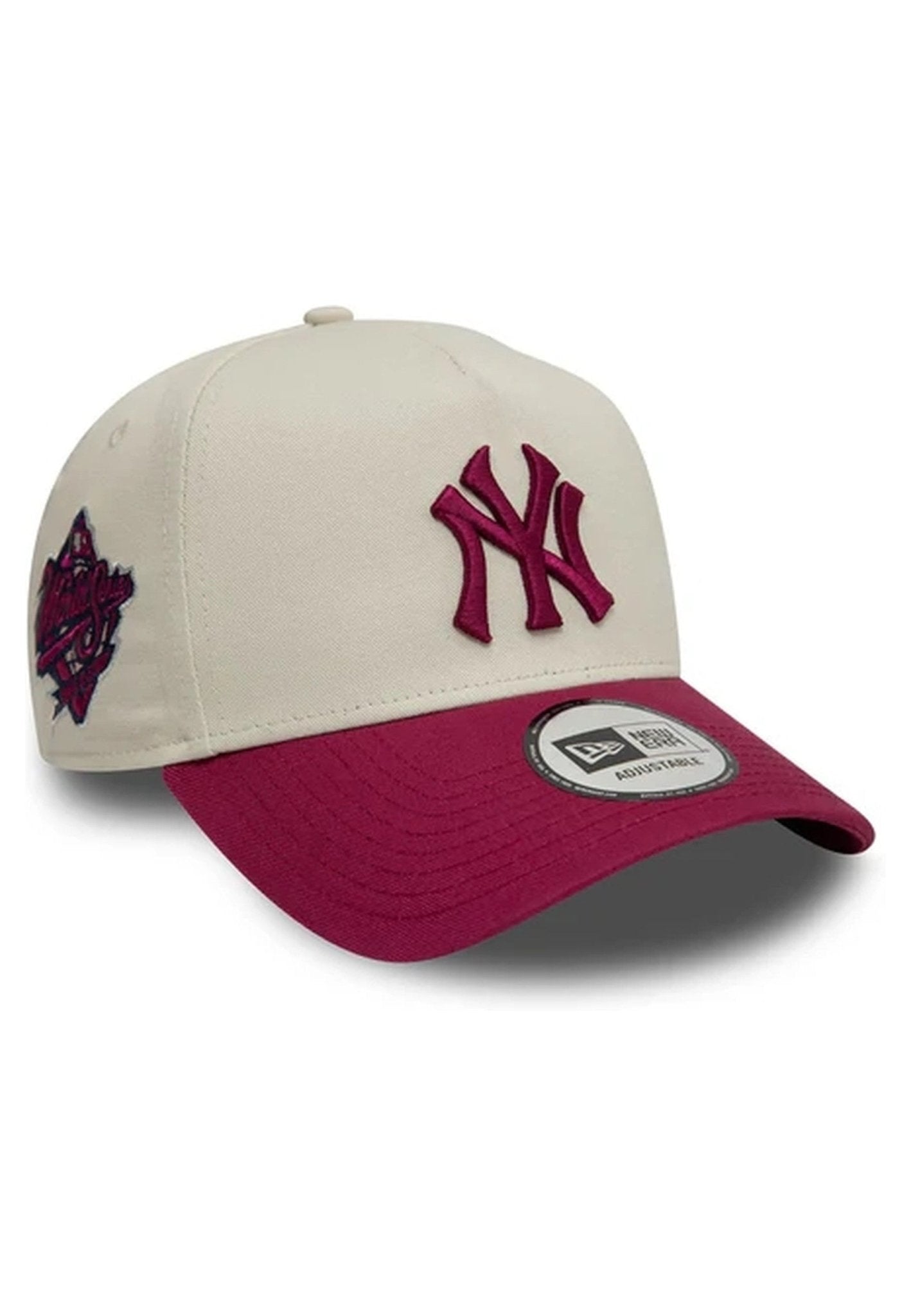 GORRA NEW ERA BEIGE YANKEES WS PATCH E FRAME NEYYANCO - AREA ZERO