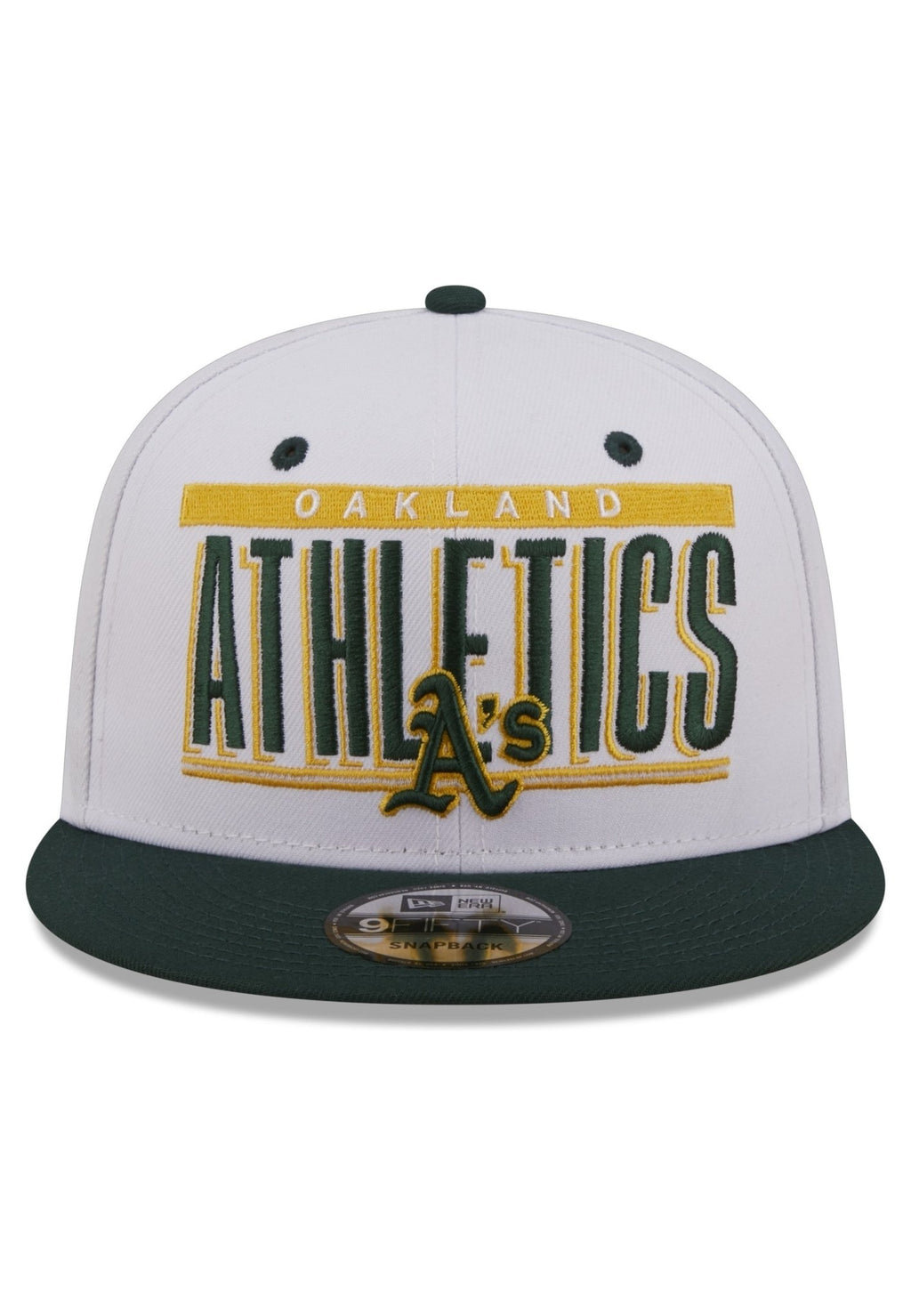 GORRA NEW ERA BLANCA ATHLETICS RETRO TITLE 9FIFTY OAKATH - AREA ZERO