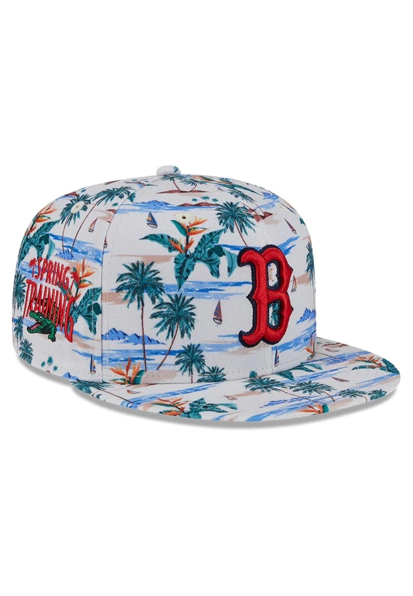 GORRA NEW ERA BLANCA BOSTON RED SOX SPRING TRAINING FAN PACK - AREA ZERO