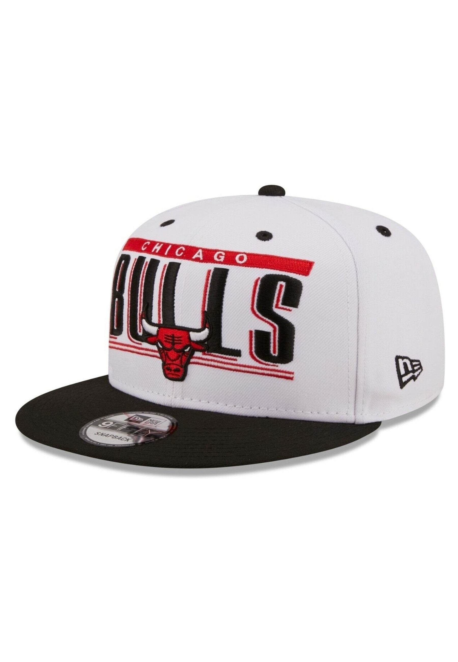 GORRA NEW ERA BLANCA BULLS RETRO TITLE 9FIFTY CHIBUL