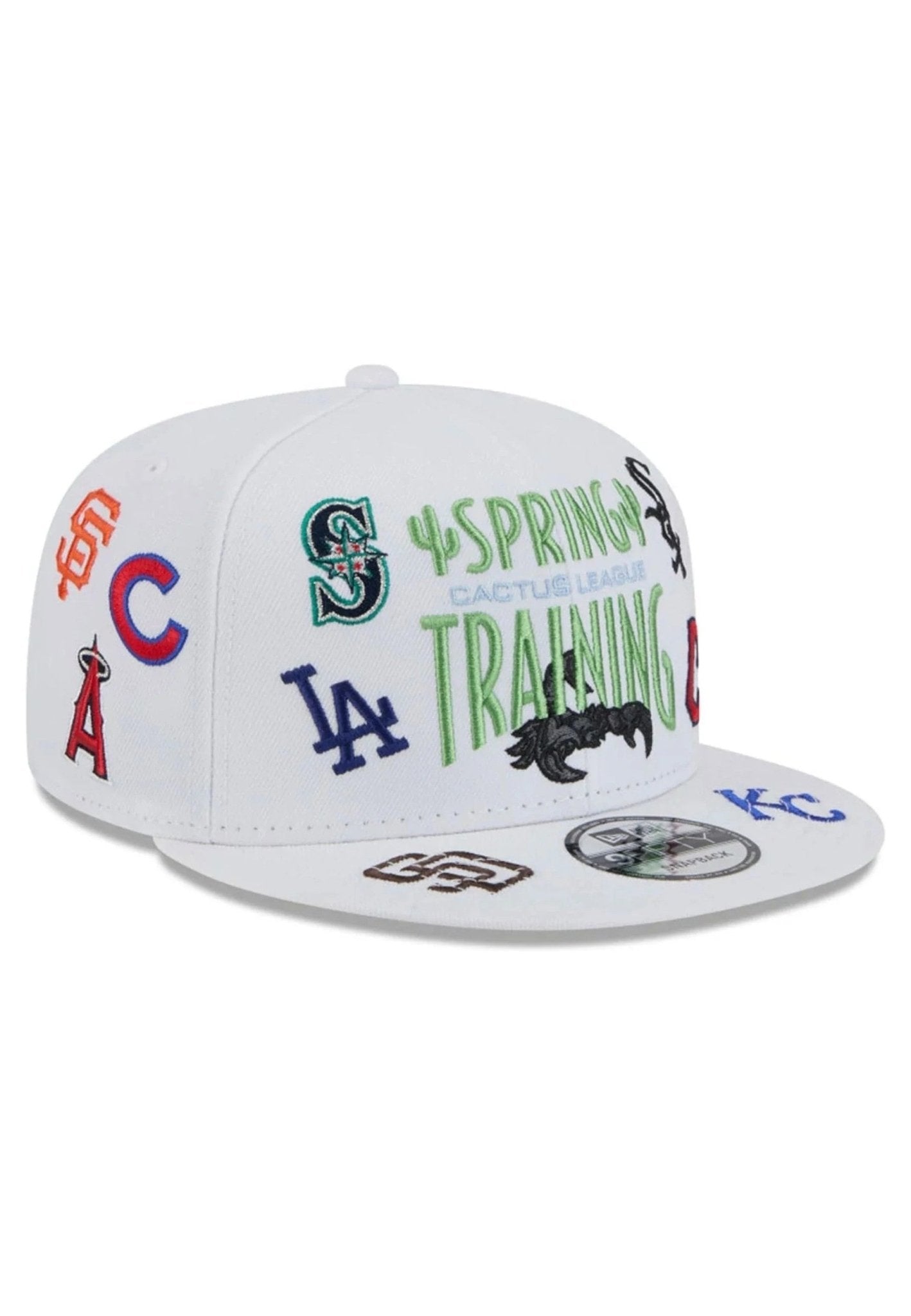 GORRA NEW ERA BLANCA CACTUS LEAGUE SCATTER950 G1 - AREA ZERO