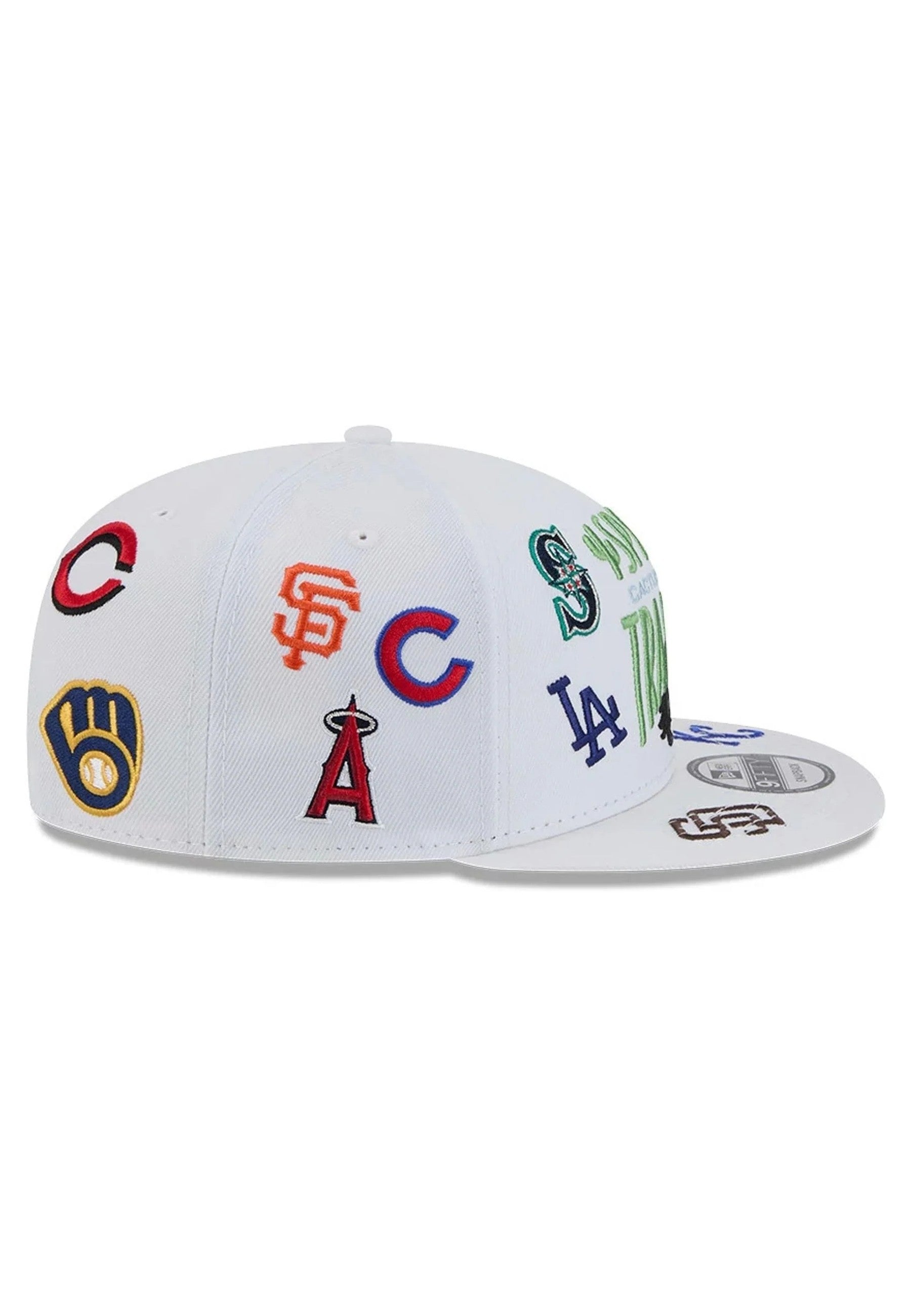 GORRA NEW ERA BLANCA CACTUS LEAGUE SCATTER950 G1